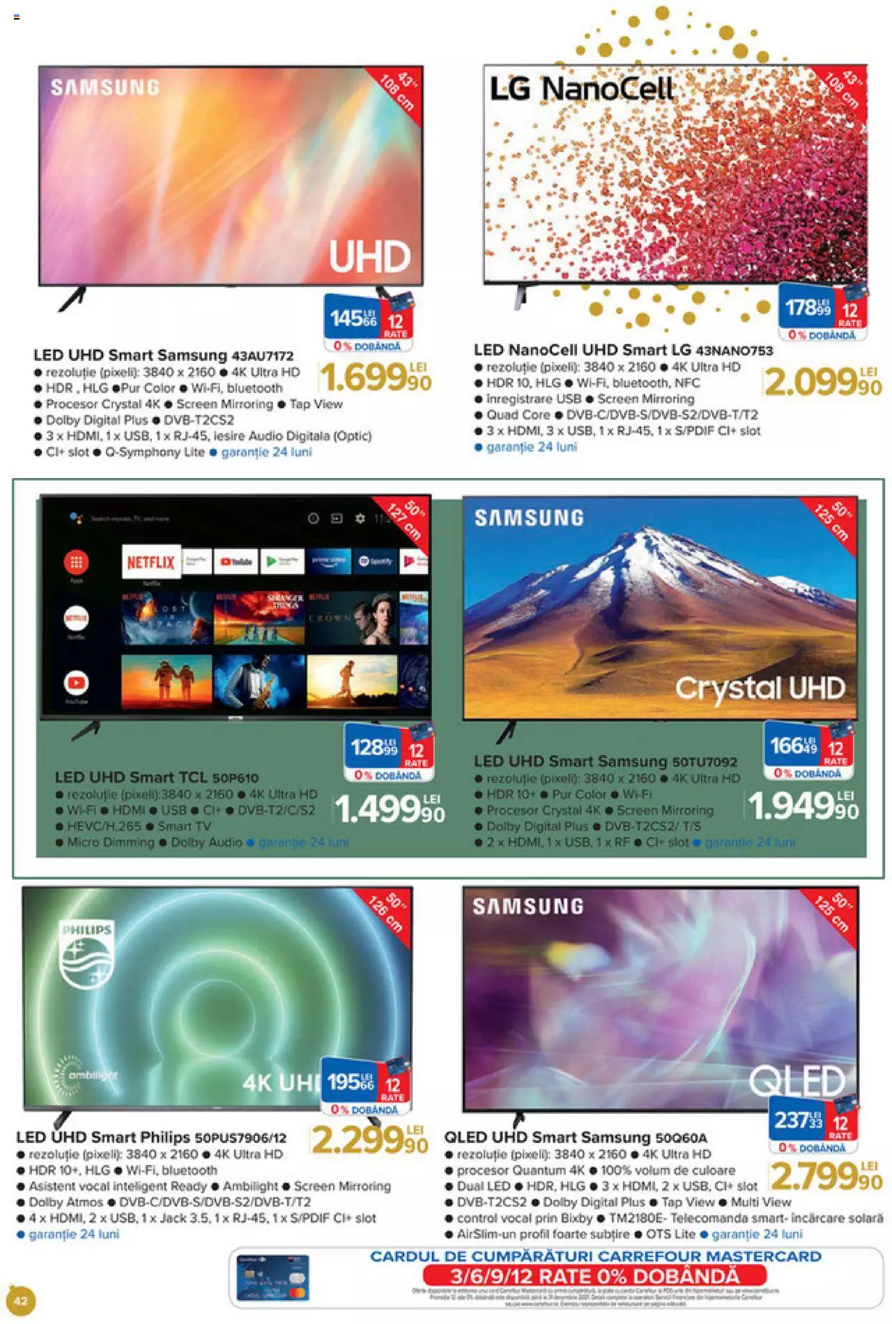 Catalog Carrefour 9 Decembrie 2021 - 5 Ianuarie 2022 | Pagina 42