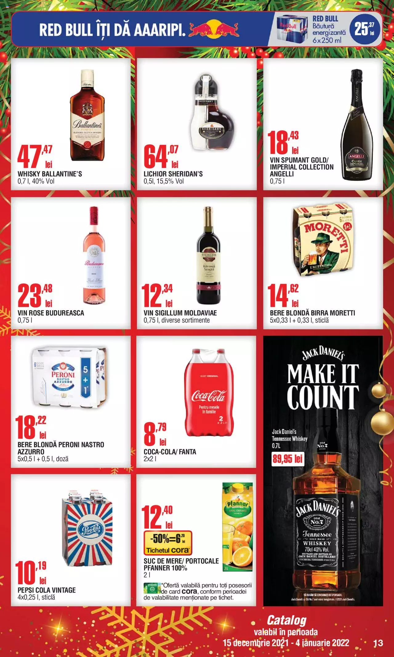 Catalog Cora 15 Decembrie 2021 - 4 Ianuarie 2022 | Pagina 13