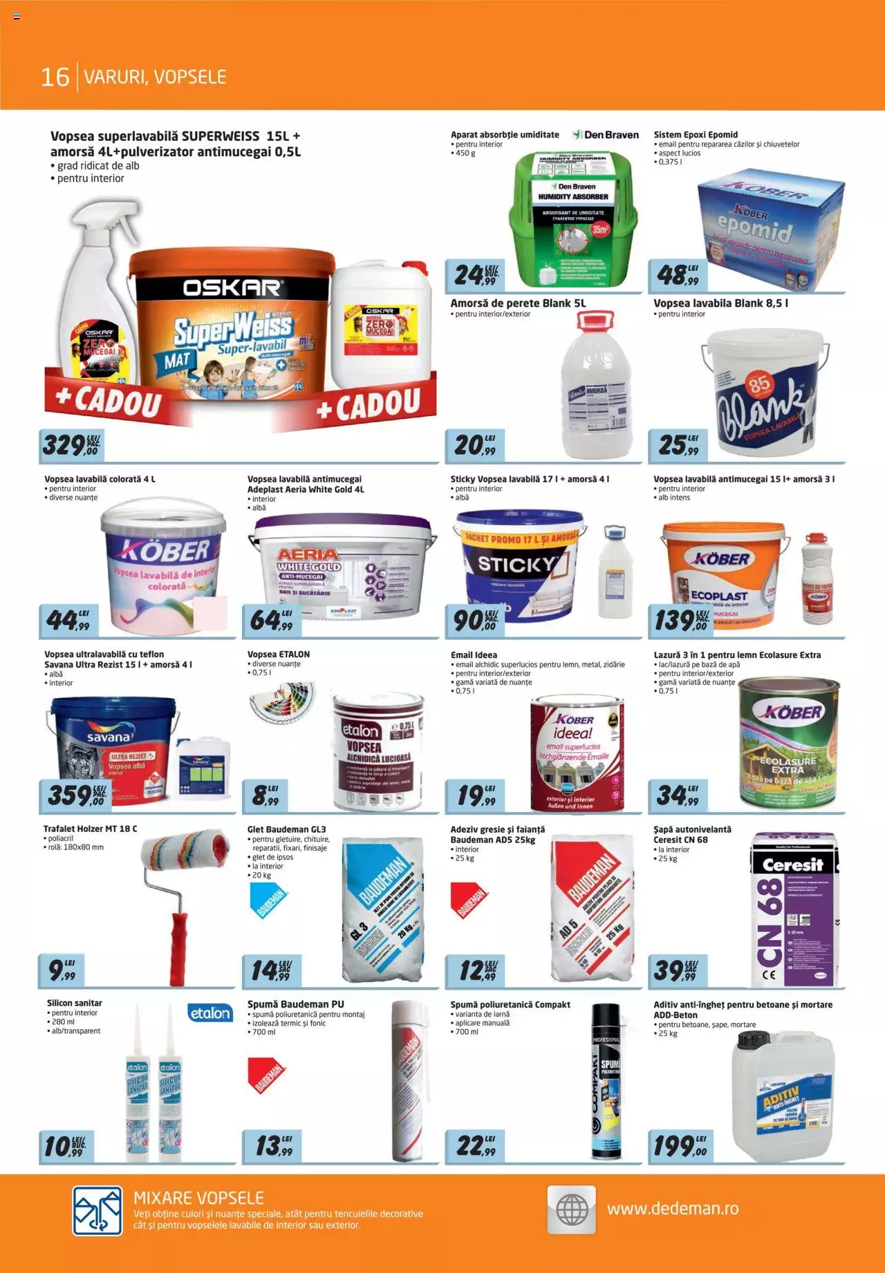 Catalog Dedeman 17 - 31 Decembrie 2021 | Pagina 16