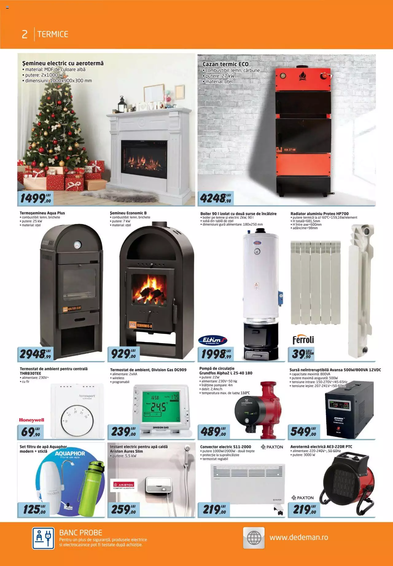Catalog Dedeman 17 - 31 Decembrie 2021 | Pagina 2