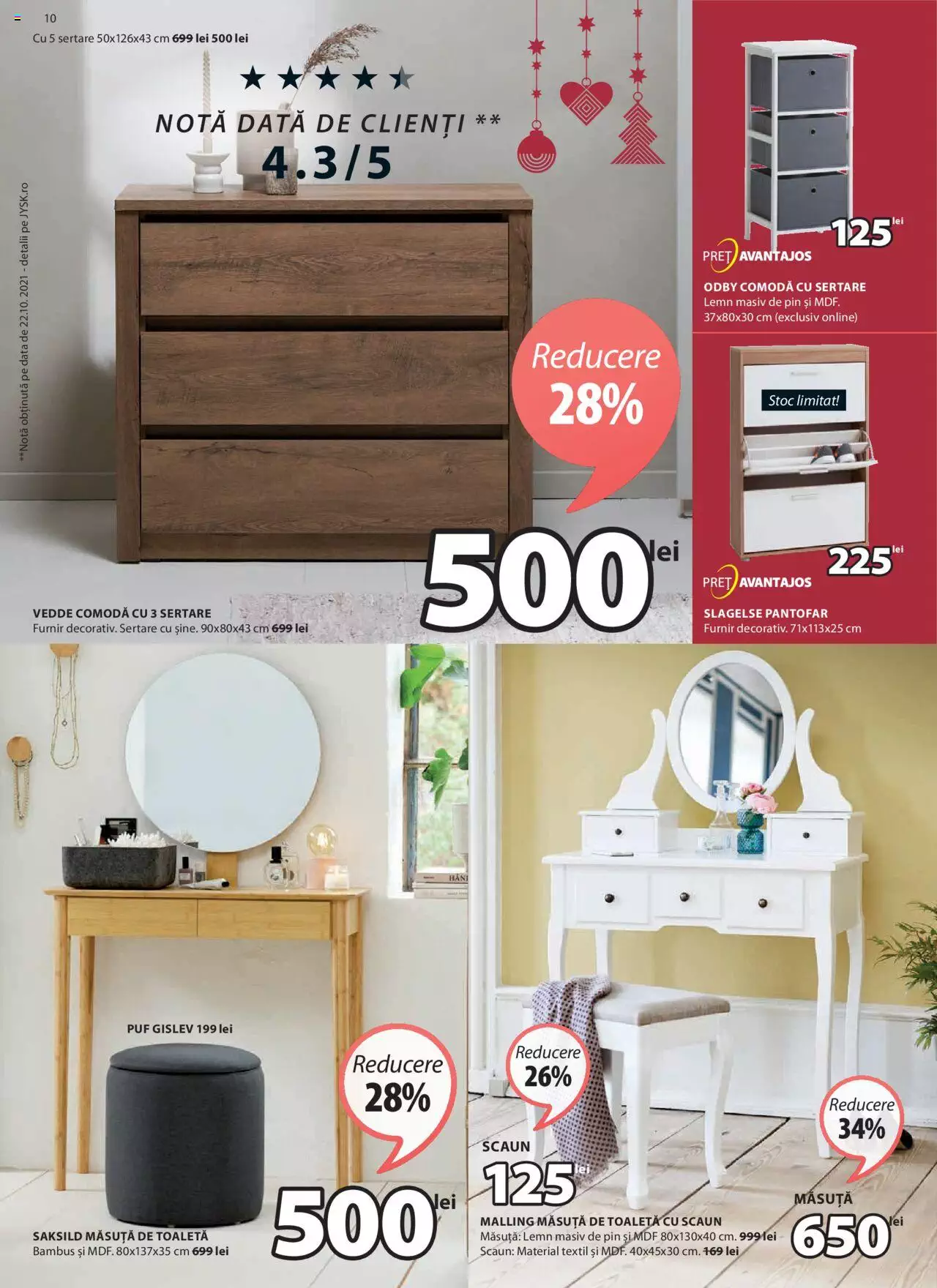 Catalog JYSK 9 Decembrie 2021 - 5 Ianuarie 2022 | Pagina 10