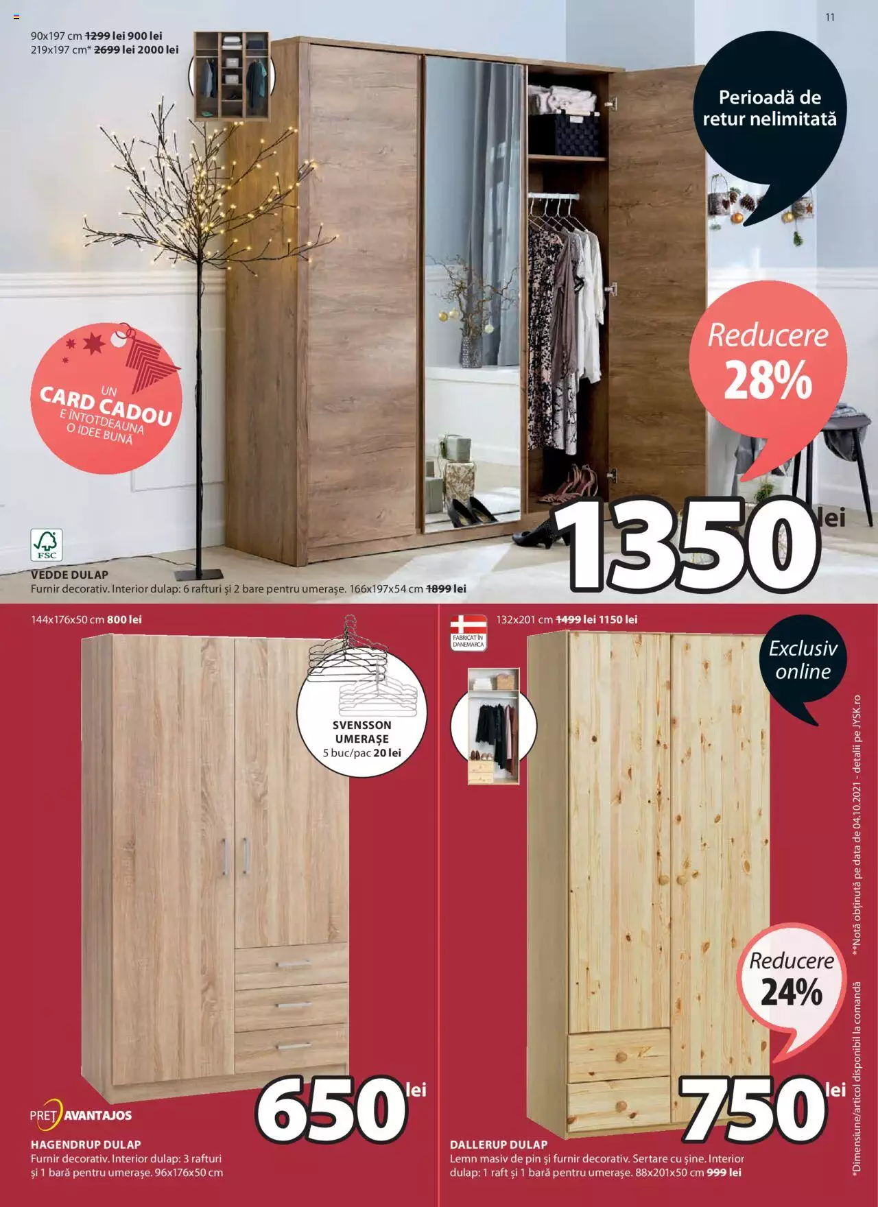 Catalog JYSK 9 Decembrie 2021 - 5 Ianuarie 2022 | Pagina 11