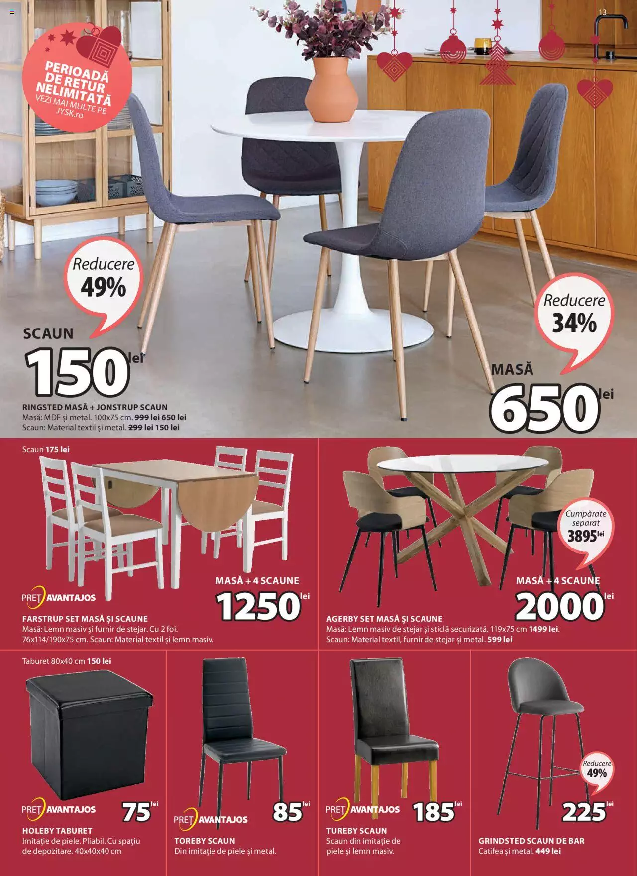 Catalog JYSK 9 Decembrie 2021 - 5 Ianuarie 2022 | Pagina 13