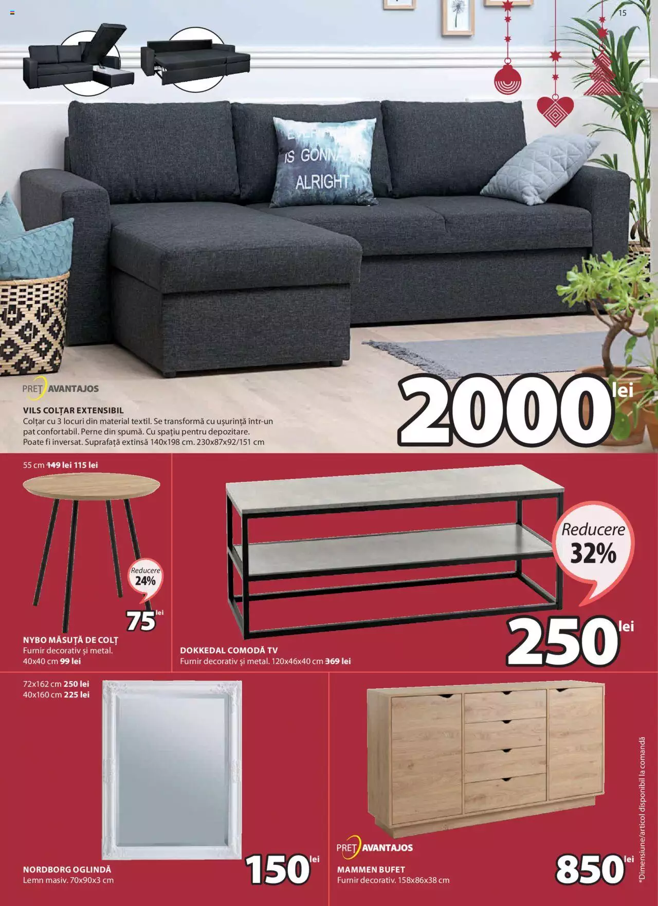 Catalog JYSK 9 Decembrie 2021 - 5 Ianuarie 2022 | Pagina 15