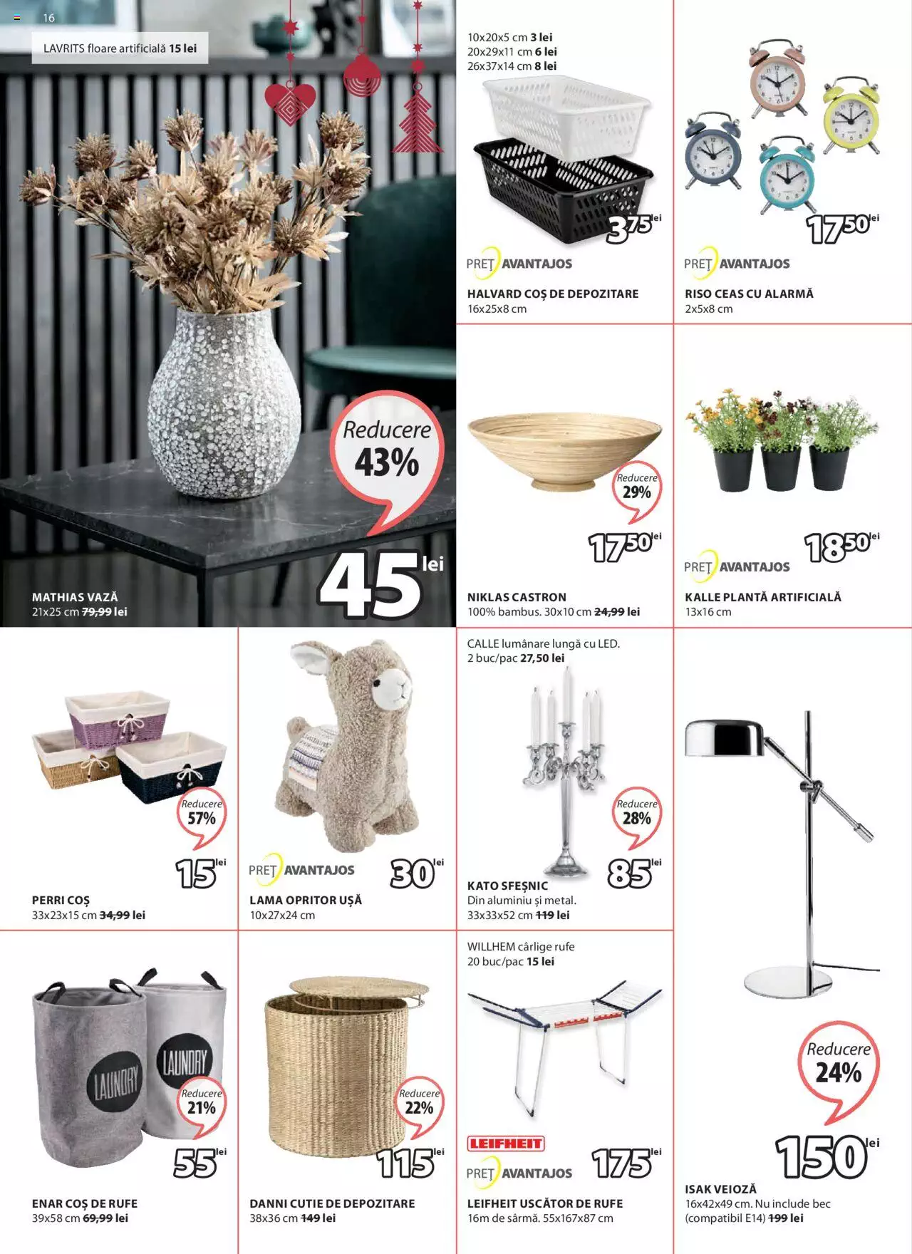 Catalog JYSK 9 Decembrie 2021 - 5 Ianuarie 2022 | Pagina 16