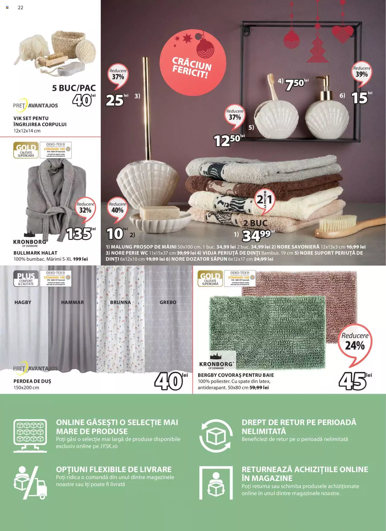 Catalog JYSK 9 Decembrie 2021 - 5 Ianuarie 2022 | Pagina 22
