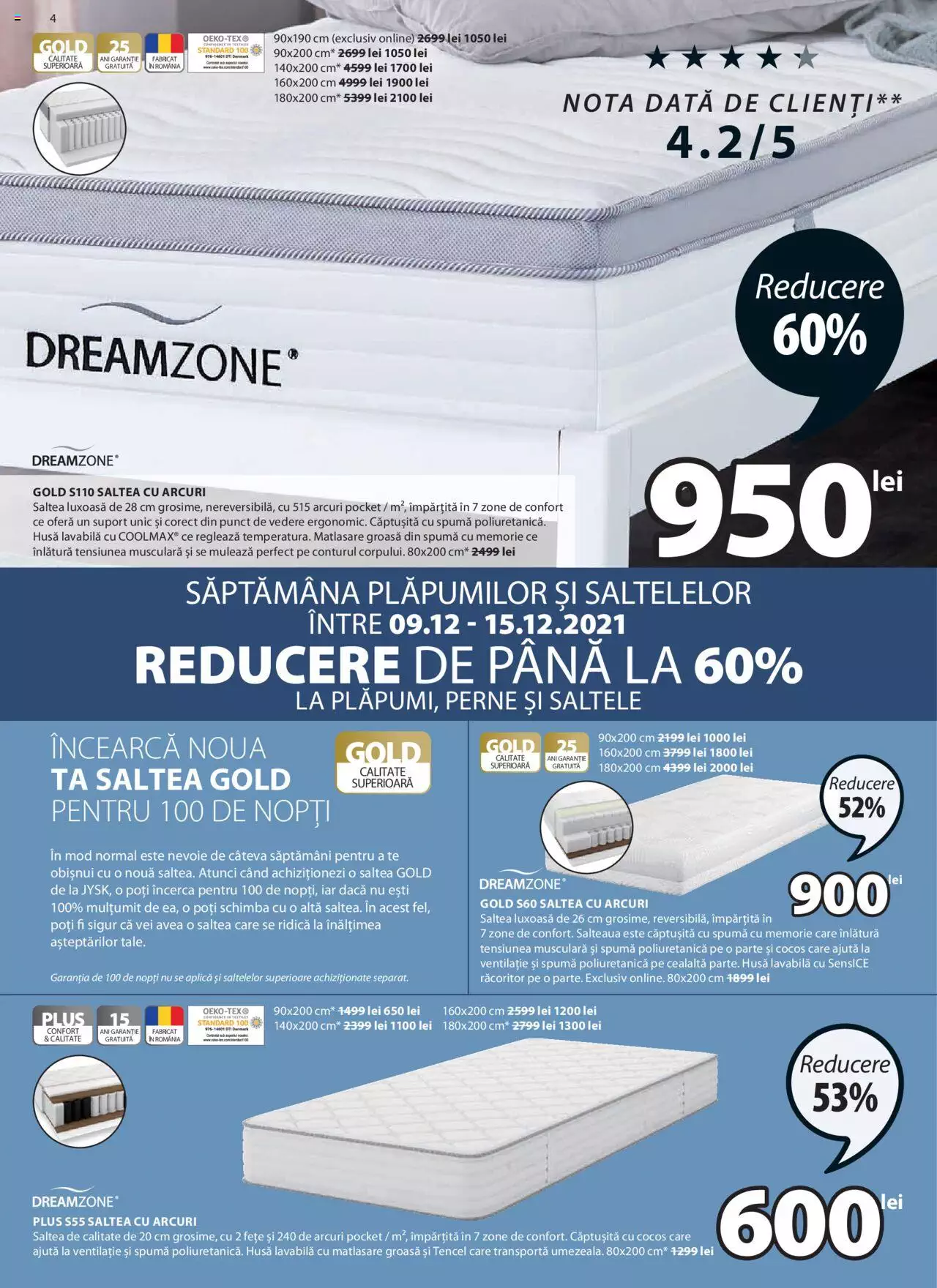 Catalog JYSK 9 Decembrie 2021 - 5 Ianuarie 2022 | Pagina 4