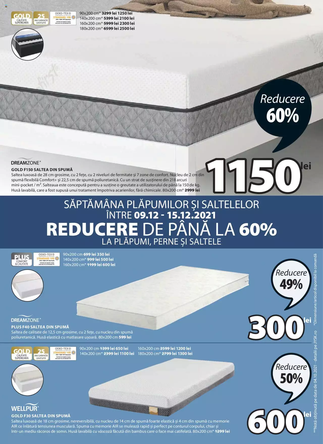 Catalog JYSK 9 Decembrie 2021 - 5 Ianuarie 2022 | Pagina 5