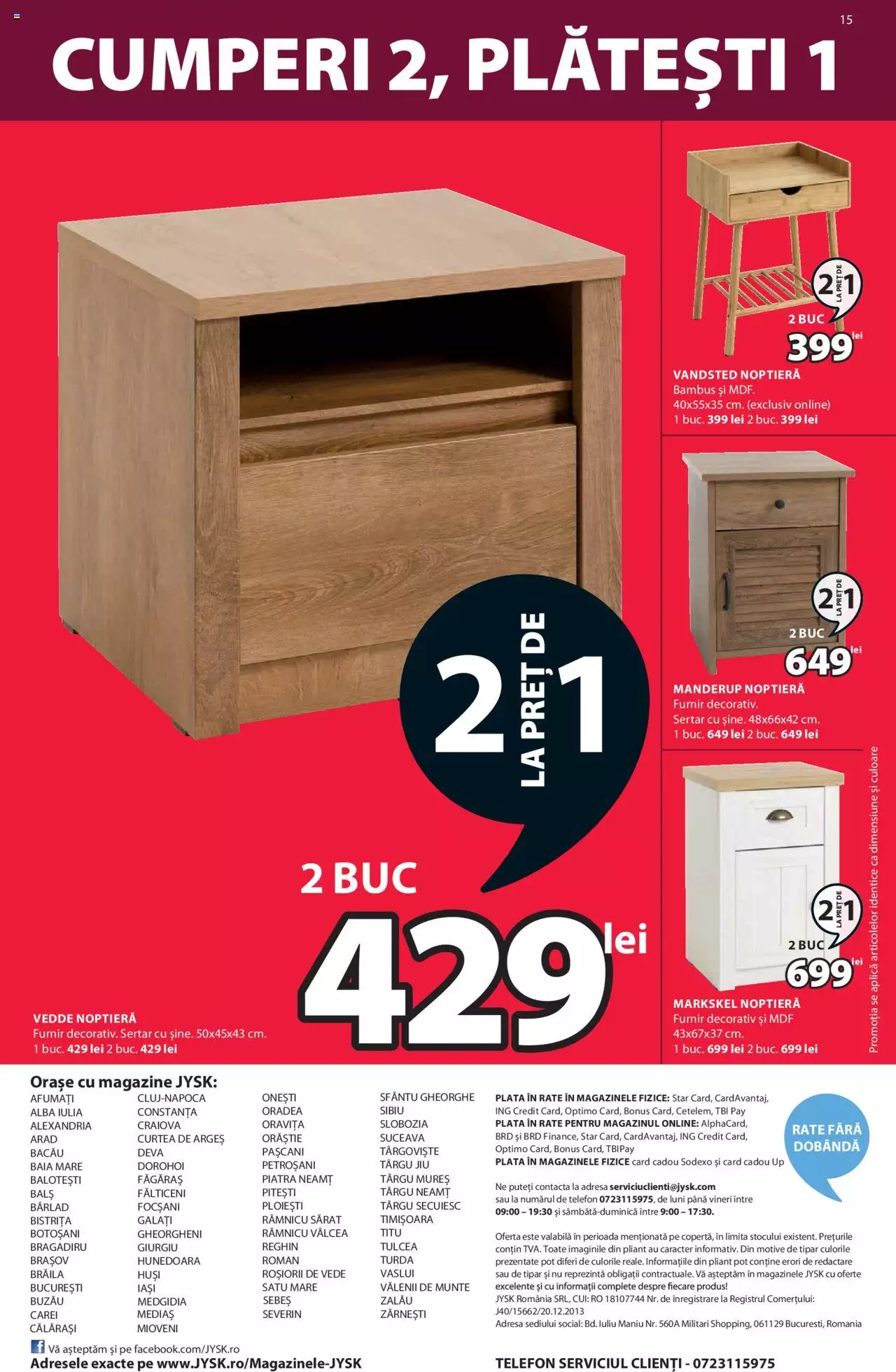 Catalog JYSK 13 - 24 Decembrie 2021 | Pagina 15