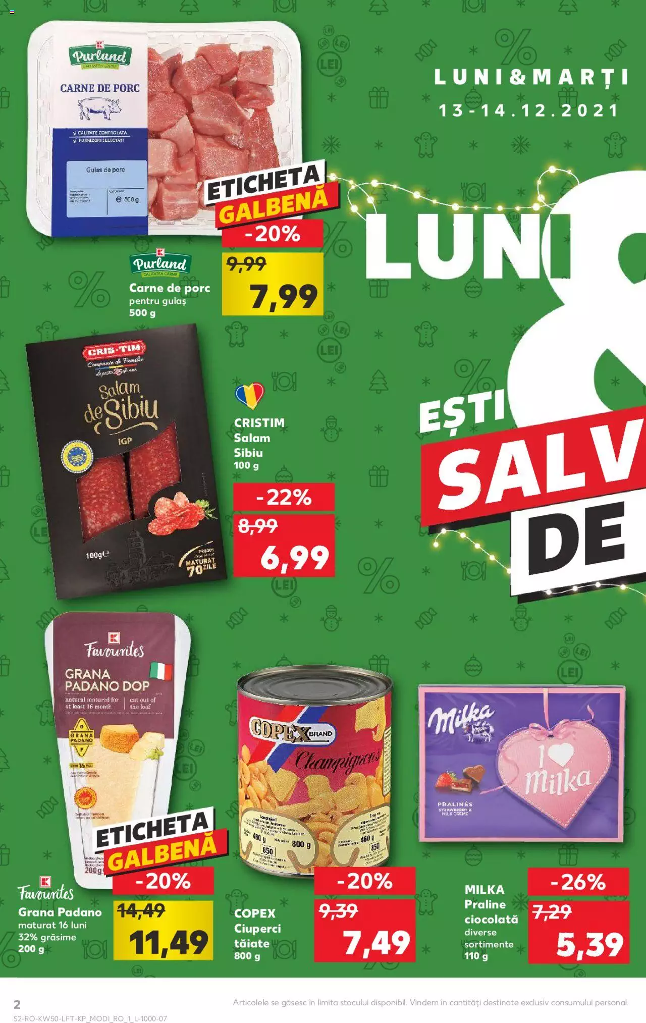 Catalog Kaufland 15 - 21 Decembrie 2021 | Pagina 2