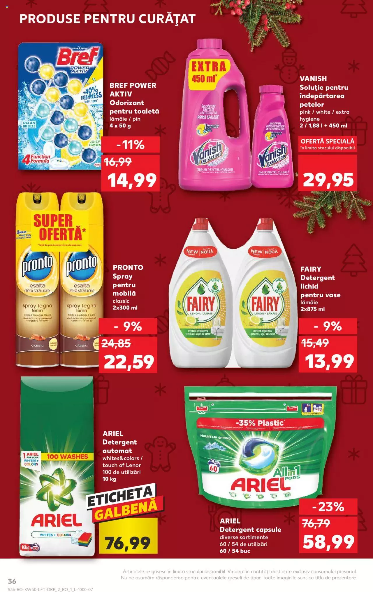 Catalog Kaufland 15 - 21 Decembrie 2021 | Pagina 36