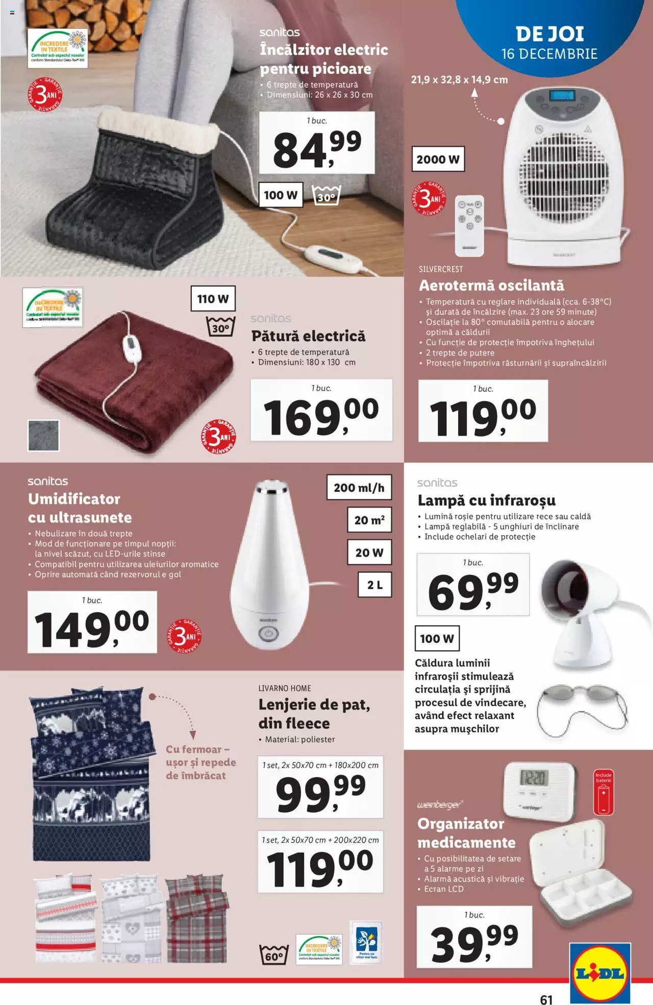 Catalog LIDL 13 - 19 Decembrie 2021 | Pagina 61