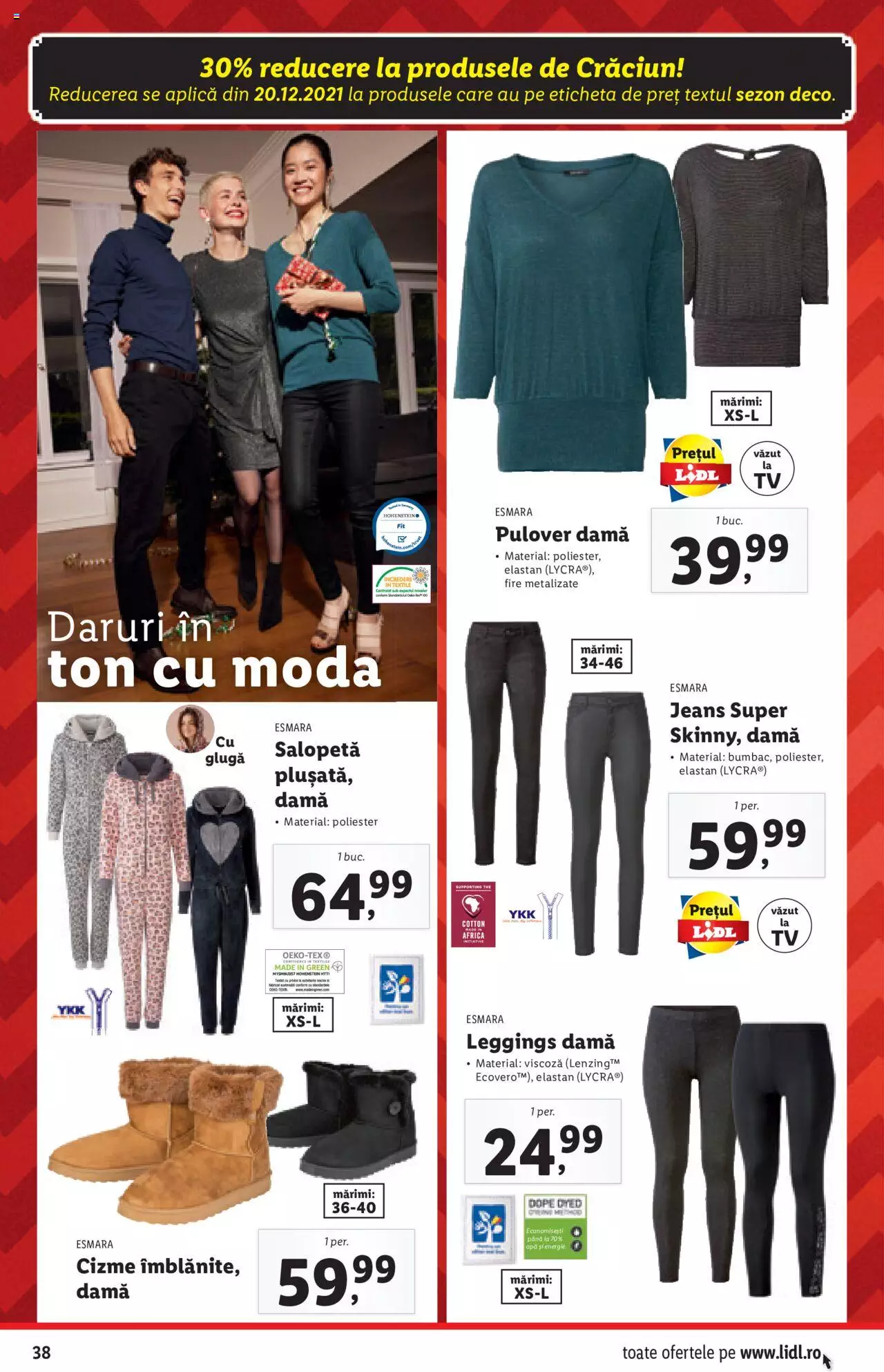 Catalog LIDL 20 - 24 Decembrie 2021 | Pagina 38