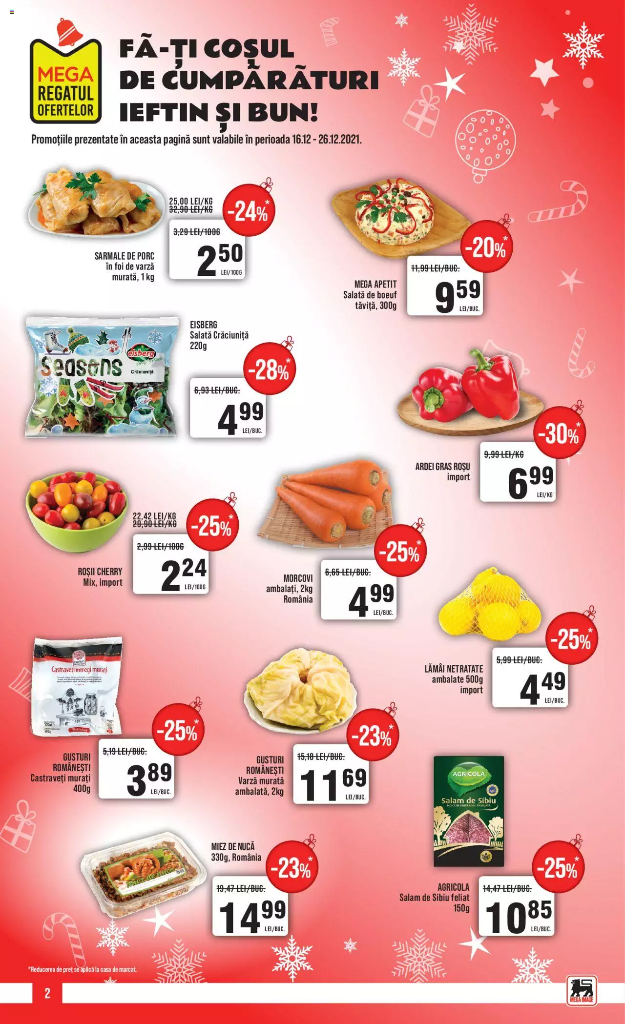 Catalog Mega Image 16 - 22 Decembrie 2021 | Pagina 2