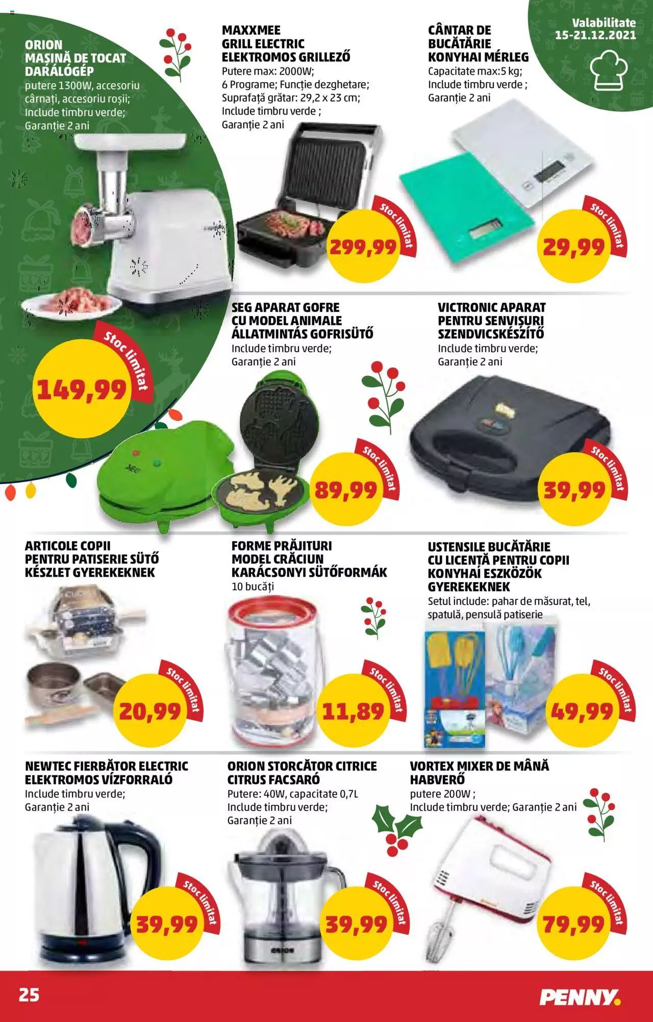 Catalog PENNY Market 15 - 21 Decembrie 2021 | Pagina 27