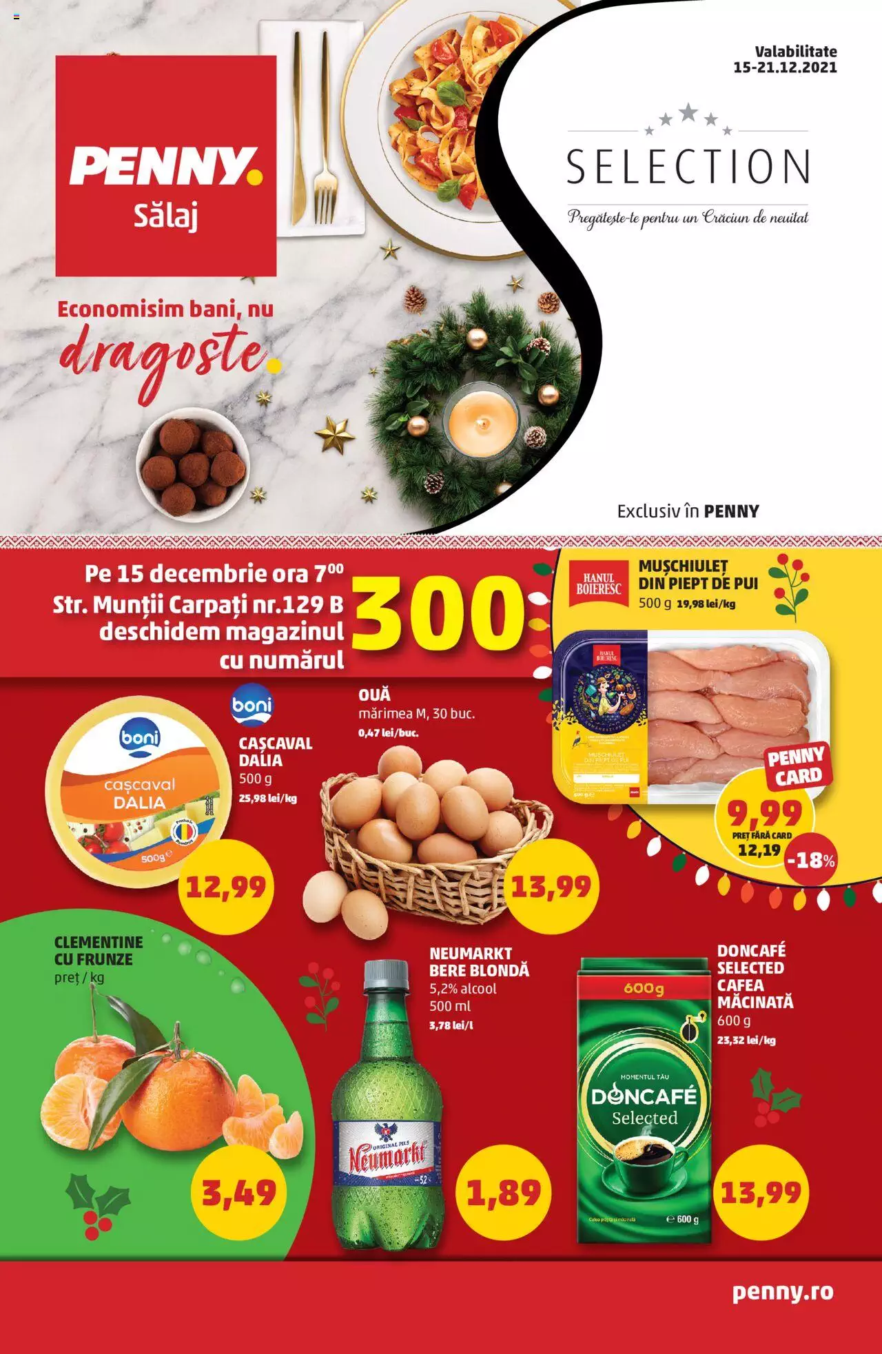 Catalog PENNY Market 15 - 21 Decembrie 2021 | Pagina 1