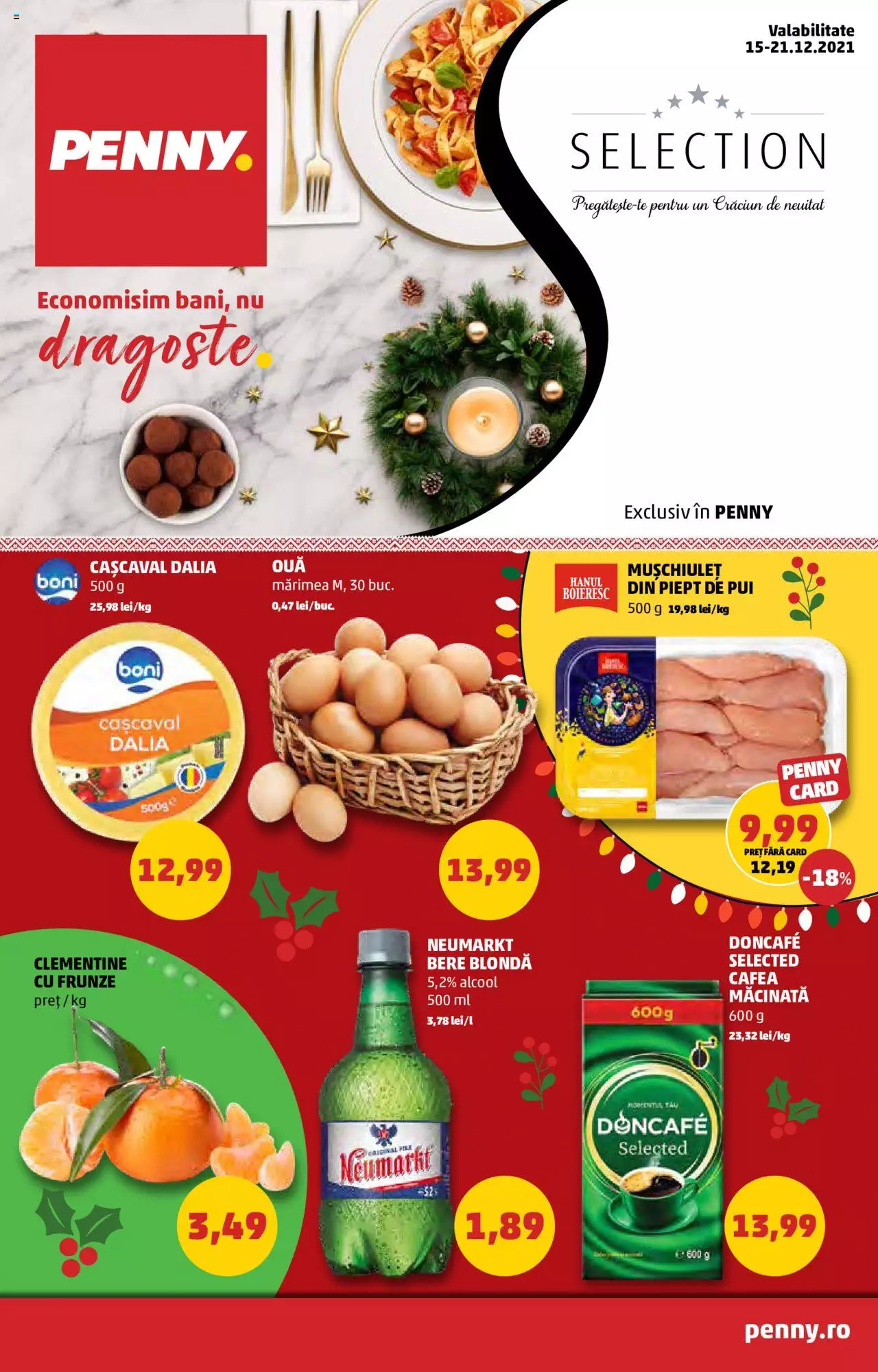 Catalog PENNY Market 15 - 21 Decembrie 2021 | Pagina 1