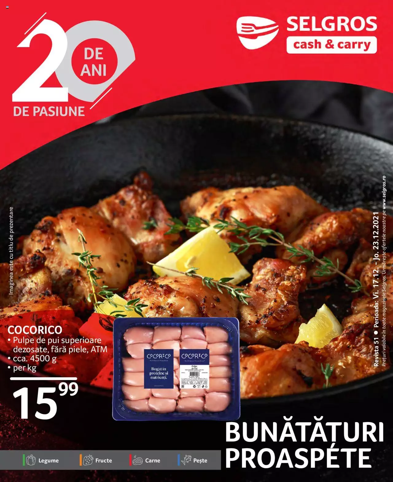 Catalog Selgros 17 - 23 Decembrie 2021 | Pagina 1