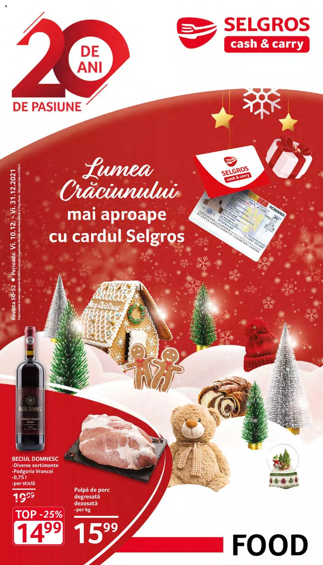 Catalog Selgros 10 - 31 Decembrie 2021 | Pagina 1