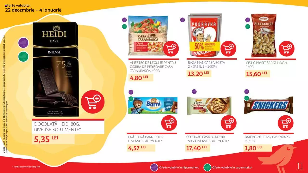 Catalog Auchan 22 Decembrie 2021 - 4 Ianuarie 2022 | Pagina 11