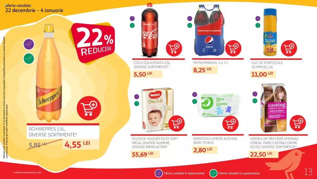 Catalog Auchan 22 Decembrie 2021 - 4 Ianuarie 2022 | Pagina 13