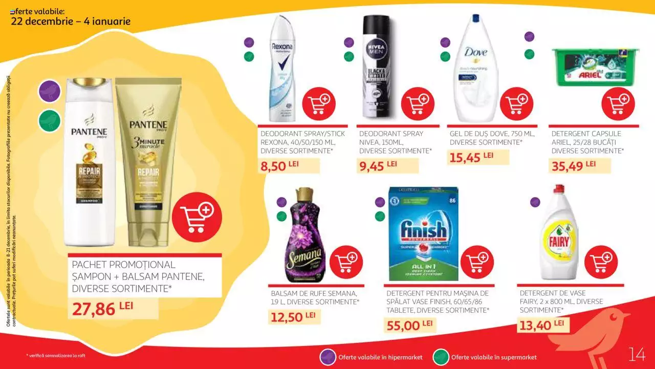 Catalog Auchan 22 Decembrie 2021 - 4 Ianuarie 2022 | Pagina 14