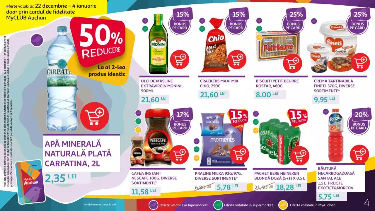 Catalog Auchan 22 Decembrie 2021 - 4 Ianuarie 2022 | Pagina 4