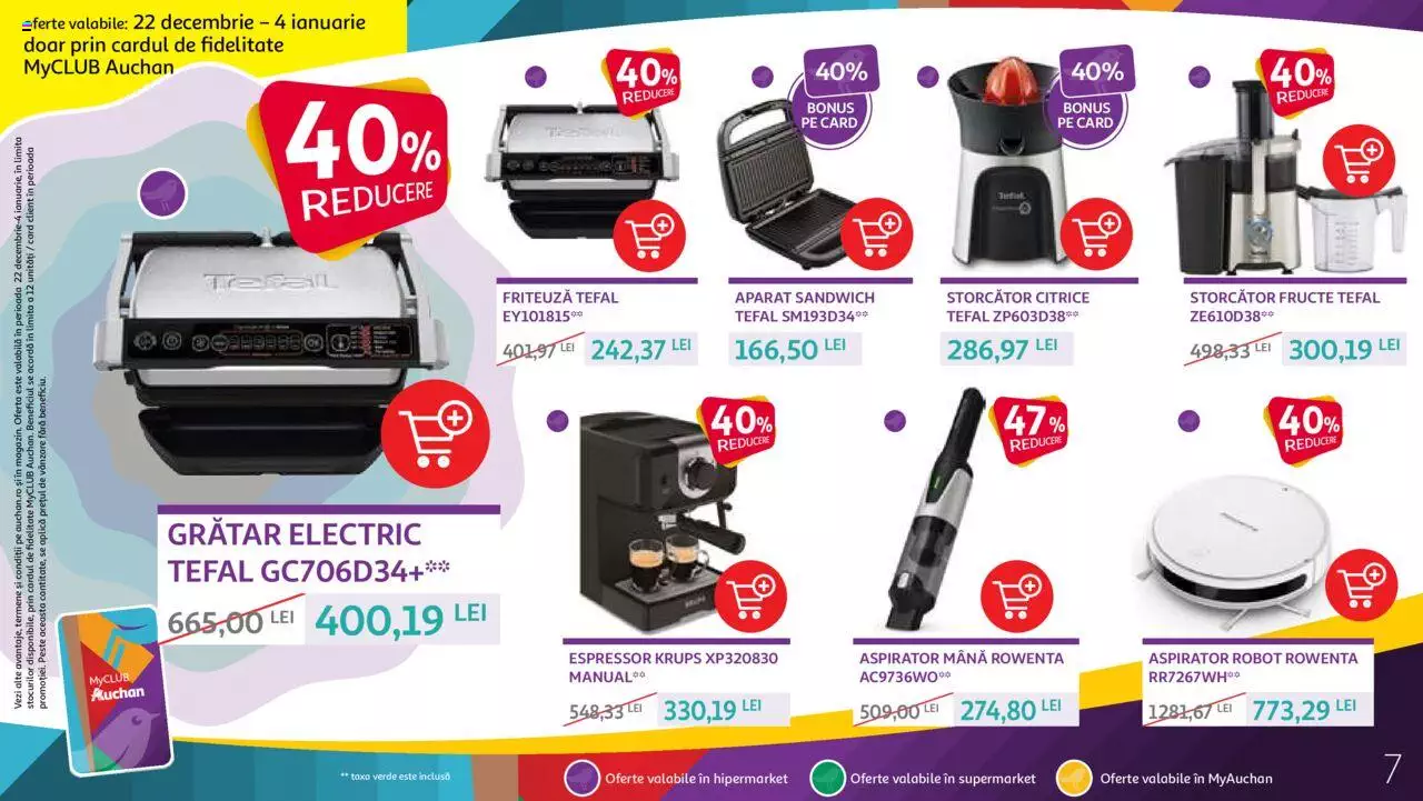 Catalog Auchan 22 Decembrie 2021 - 4 Ianuarie 2022 | Pagina 7