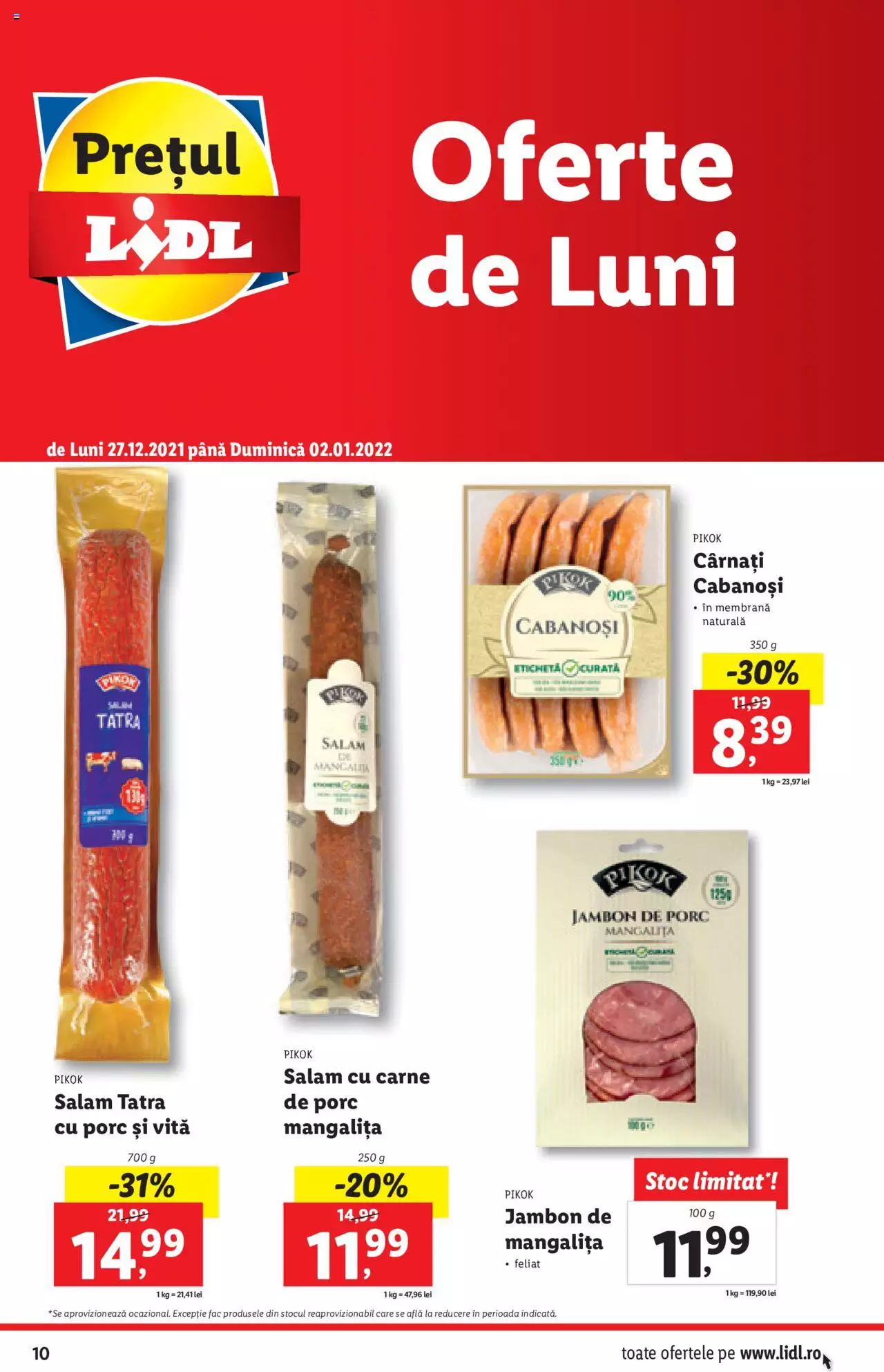 Catalog LIDL 27 Decembrie 2021 - 2 Ianuarie 2022 | Pagina 10