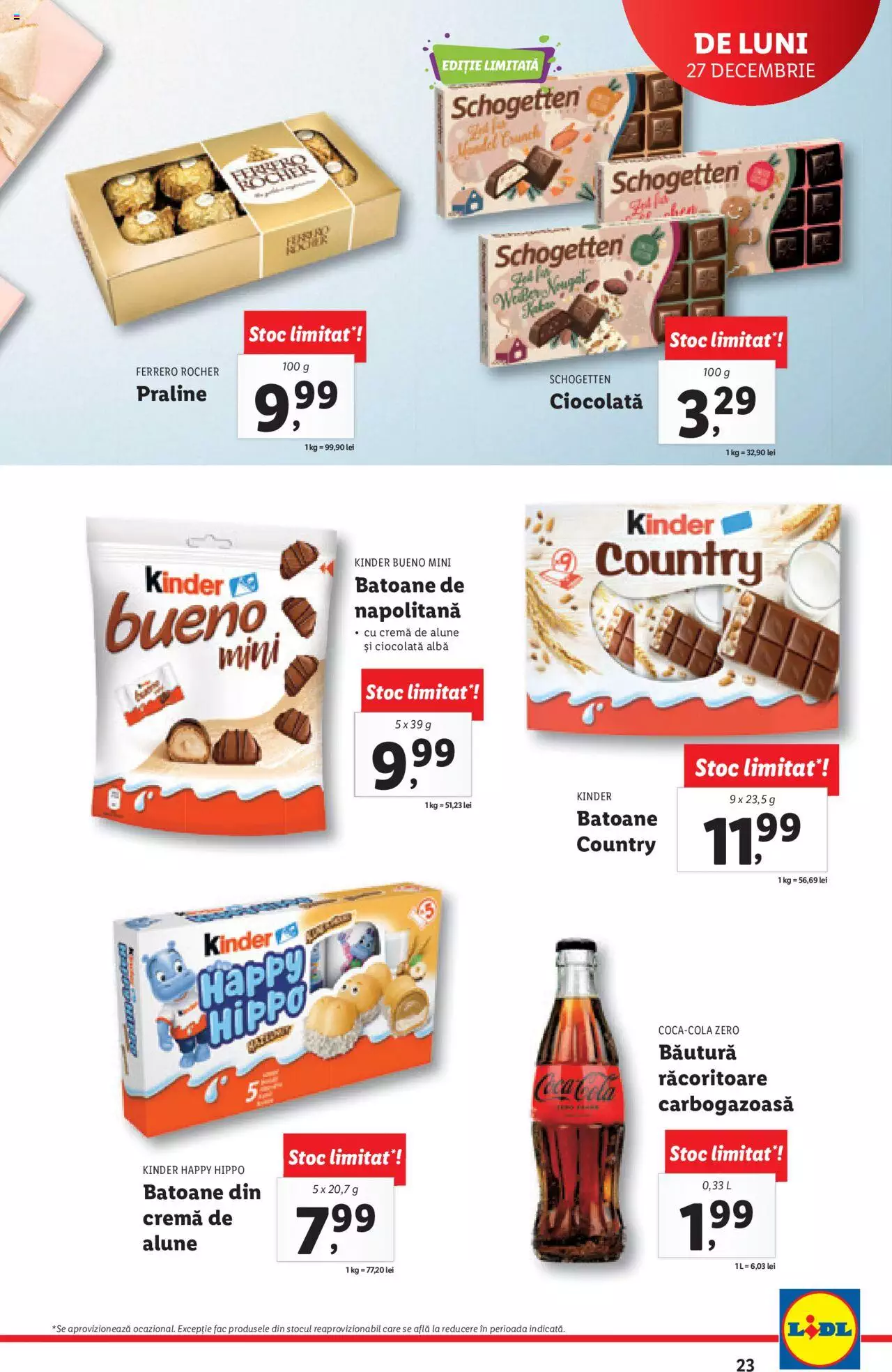 Catalog LIDL 27 Decembrie 2021 - 2 Ianuarie 2022 | Pagina 23