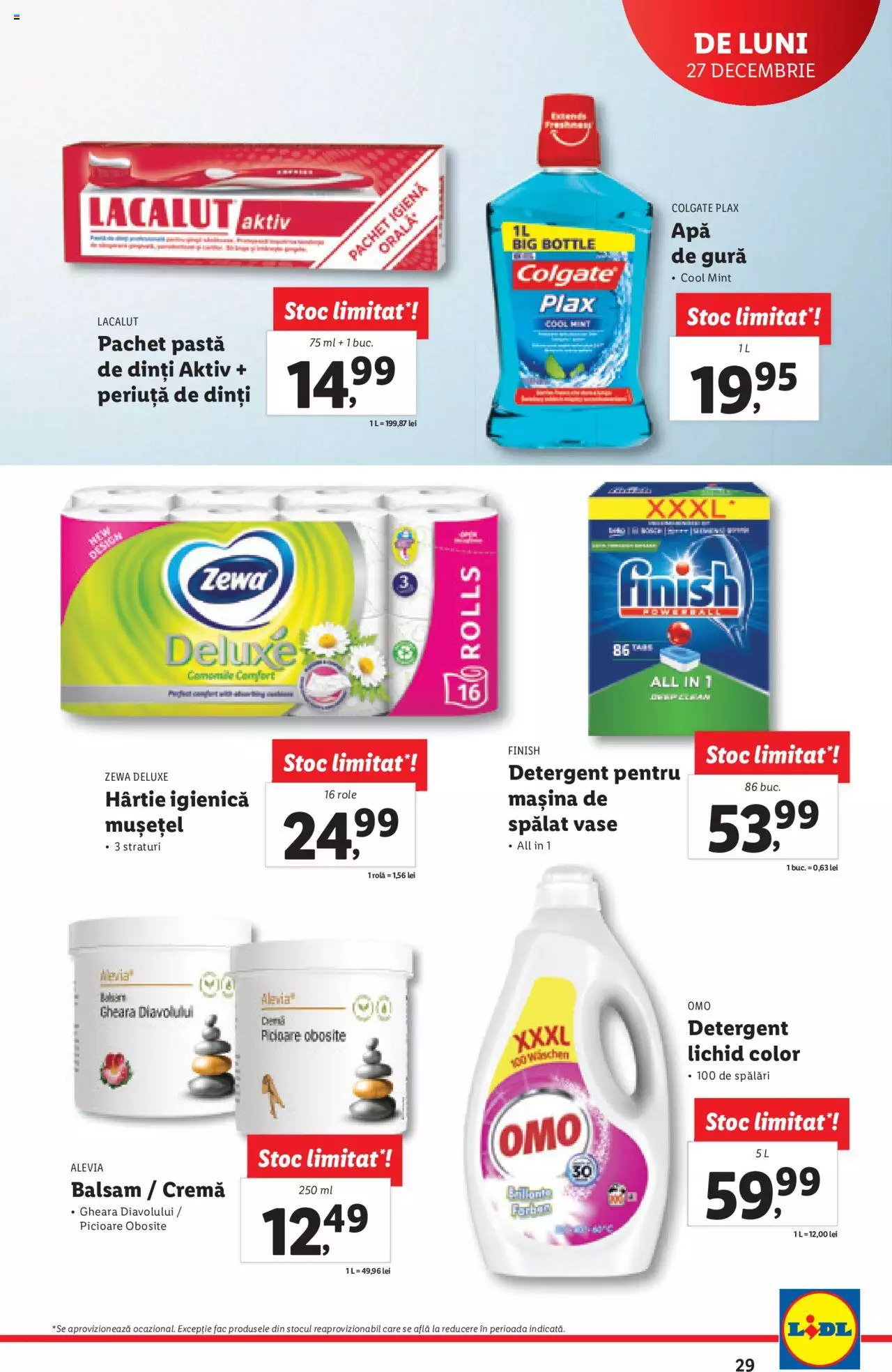 Catalog LIDL 27 Decembrie 2021 - 2 Ianuarie 2022 | Pagina 29