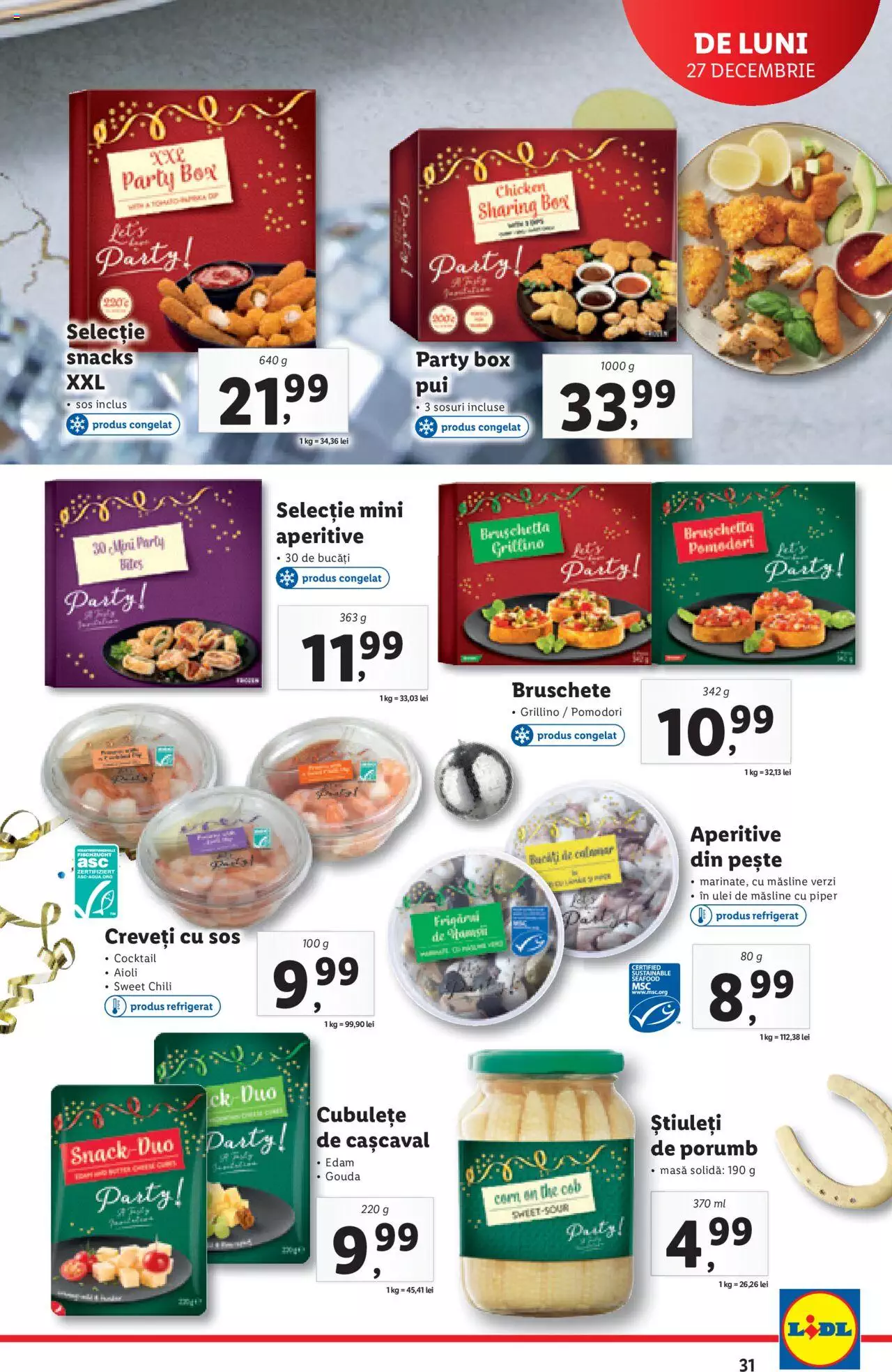 Catalog LIDL 27 Decembrie 2021 - 2 Ianuarie 2022 | Pagina 31