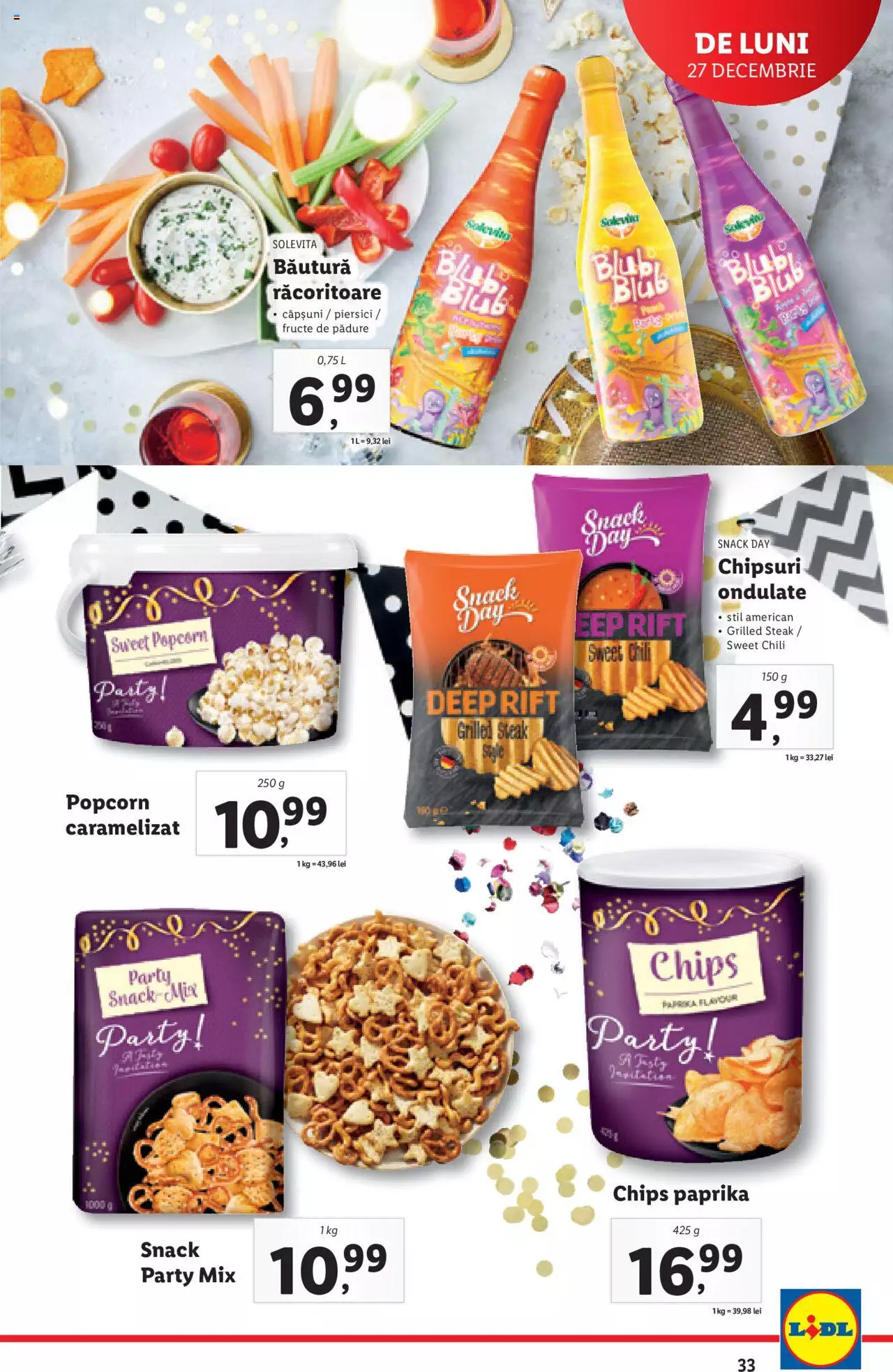 Catalog LIDL 27 Decembrie 2021 - 2 Ianuarie 2022 | Pagina 33