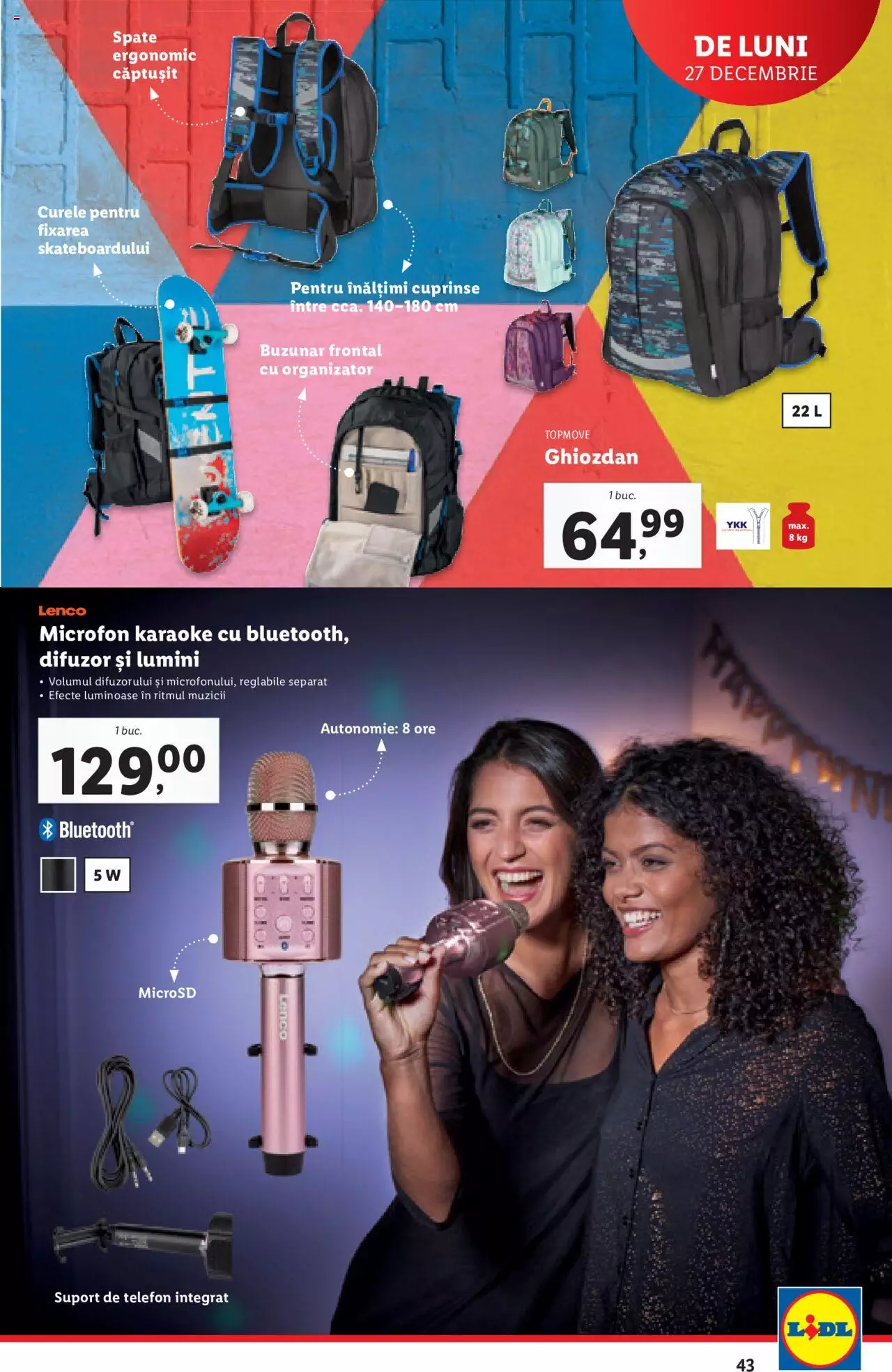 Catalog LIDL 27 Decembrie 2021 - 2 Ianuarie 2022 | Pagina 43