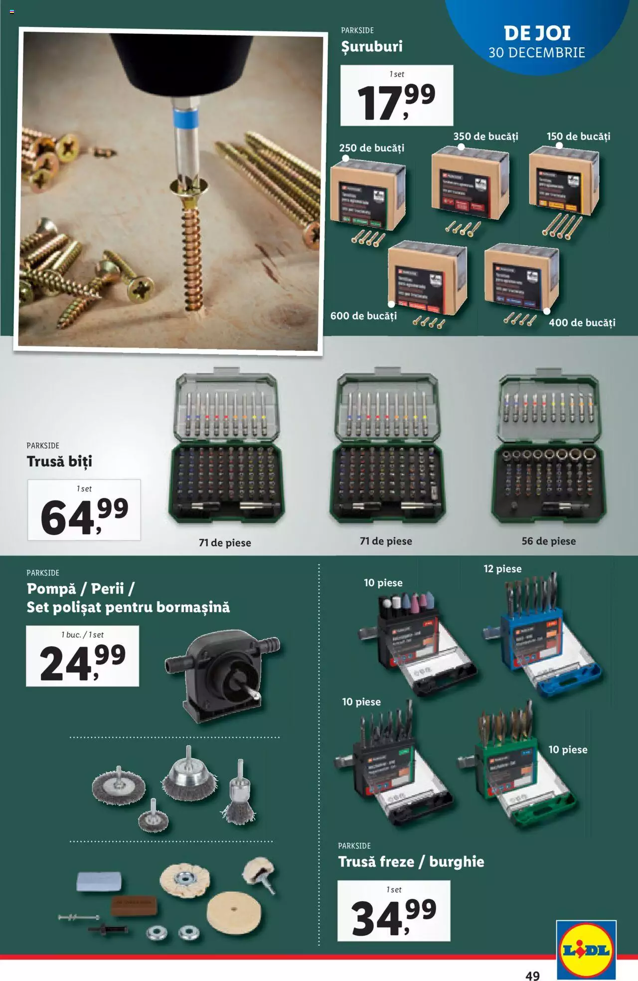 Catalog LIDL 27 Decembrie 2021 - 2 Ianuarie 2022 | Pagina 49