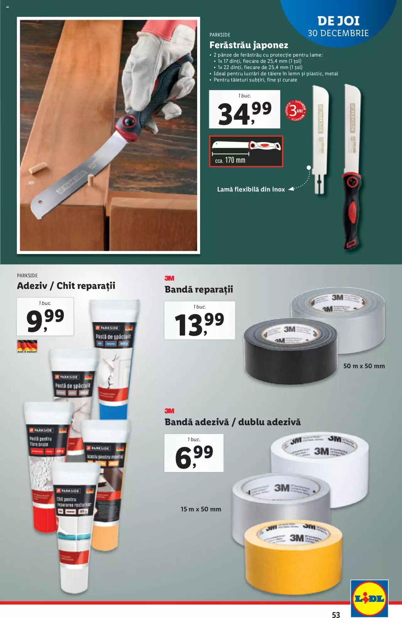 Catalog LIDL 27 Decembrie 2021 - 2 Ianuarie 2022 | Pagina 53