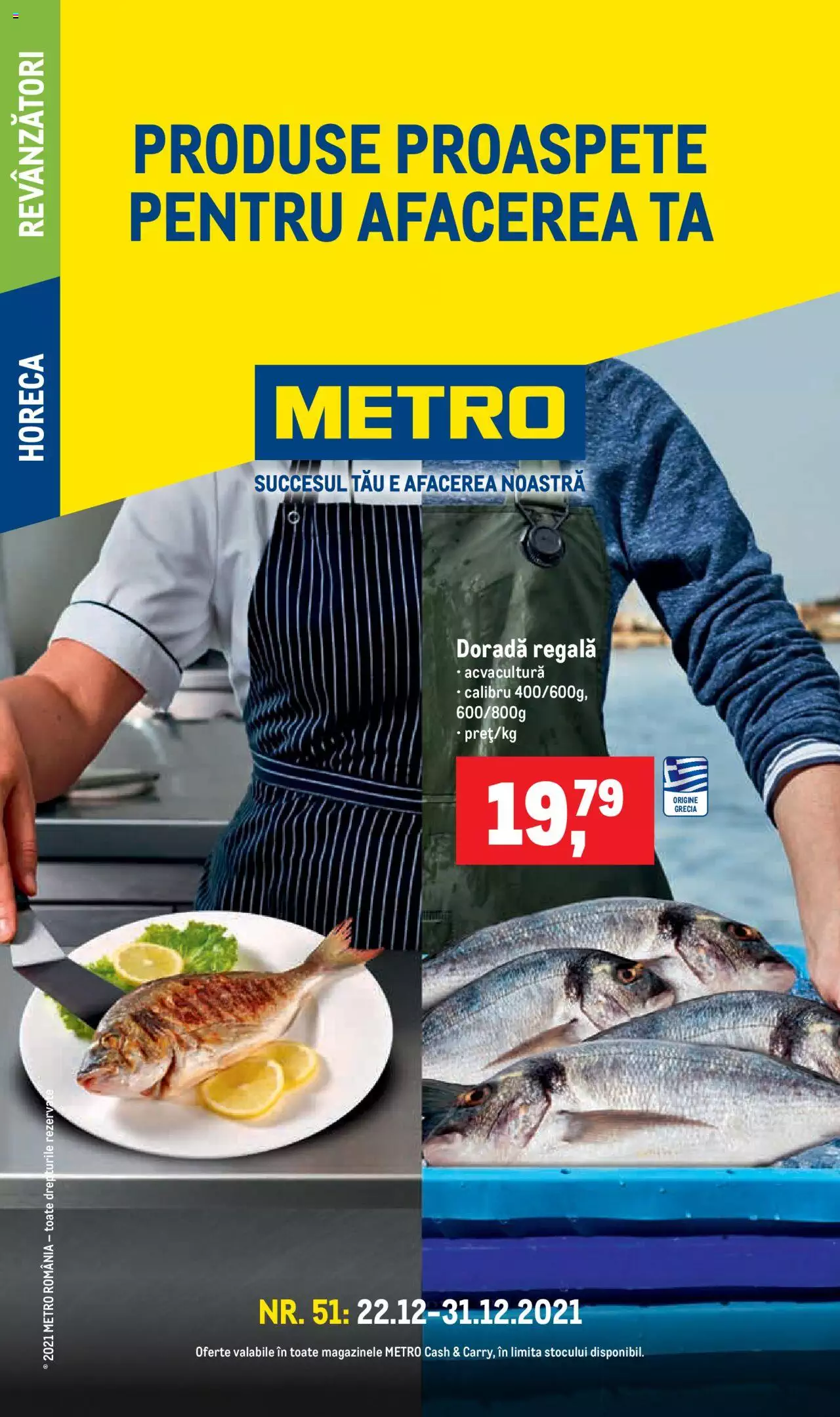 Catalog METRO 22 - 31 Decembrie 2021 | Pagina 1