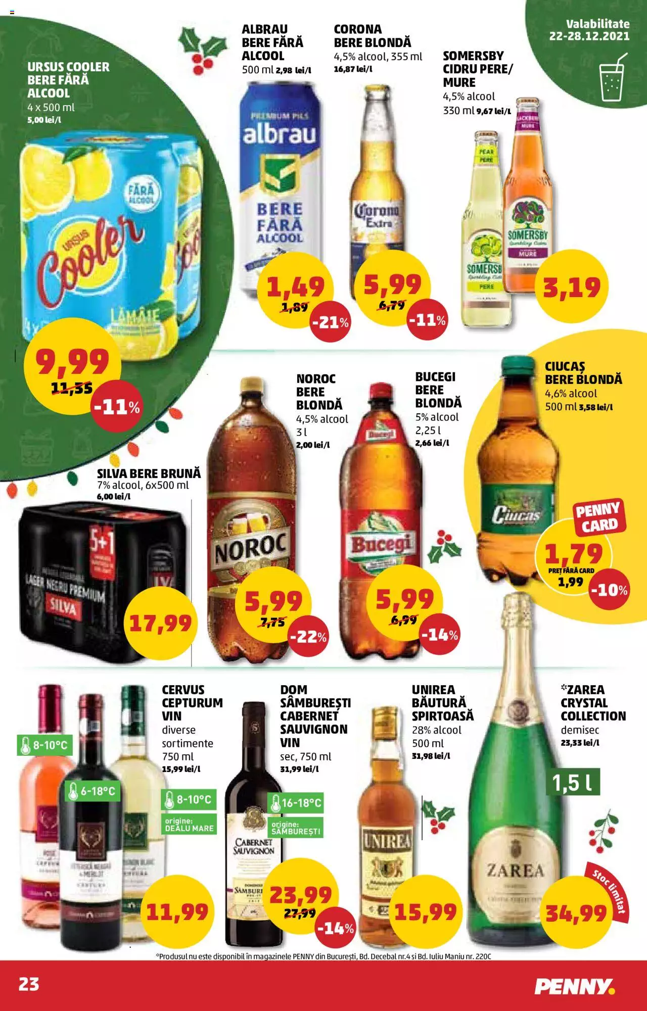 Catalog PENNY Market 22 - 28 Decembrie 2021 | Pagina 23