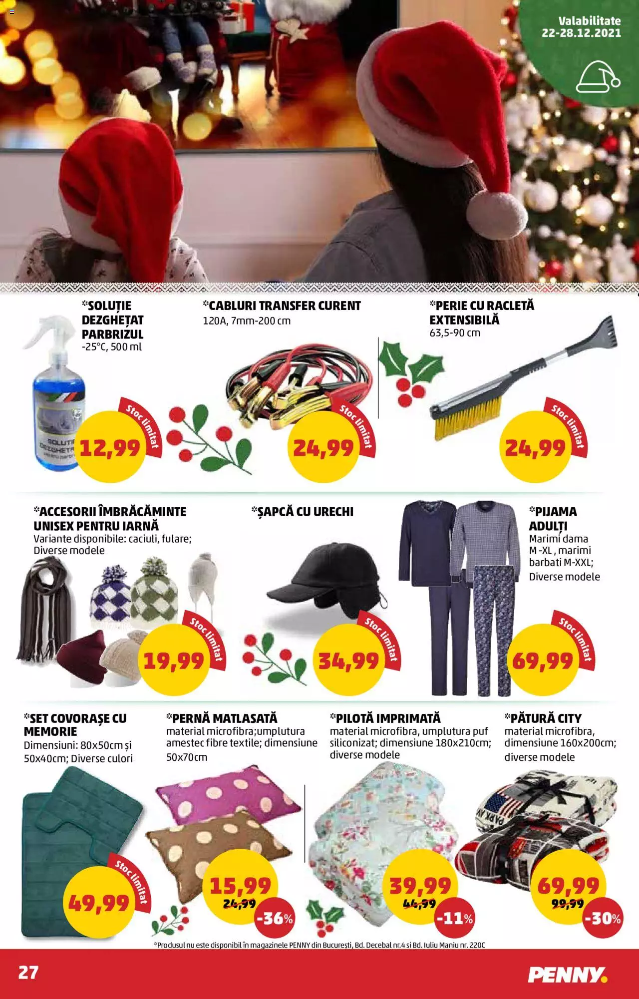Catalog PENNY Market 22 - 28 Decembrie 2021 | Pagina 27