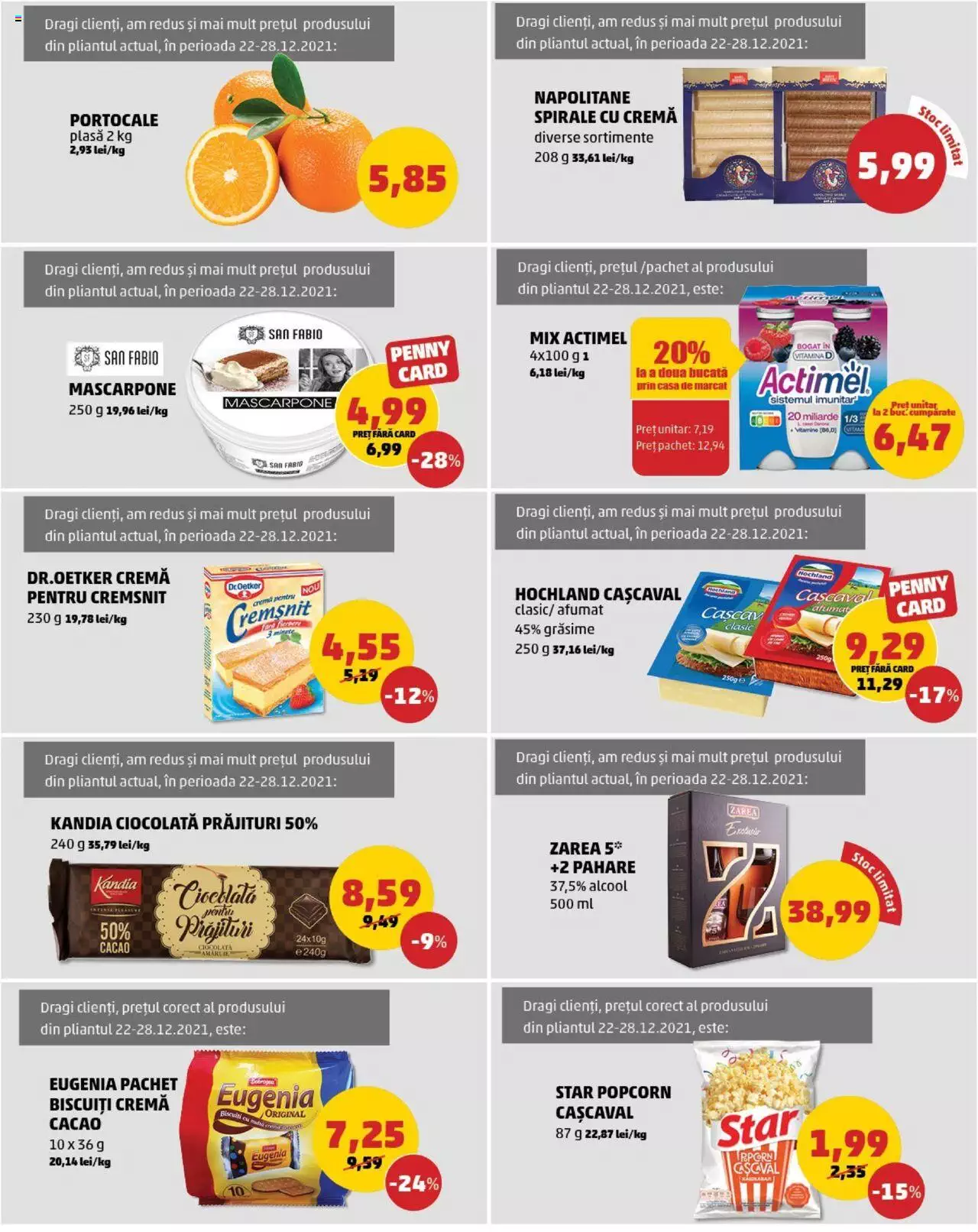 Catalog PENNY Market 22 - 28 Decembrie 2021 | Pagina 1
