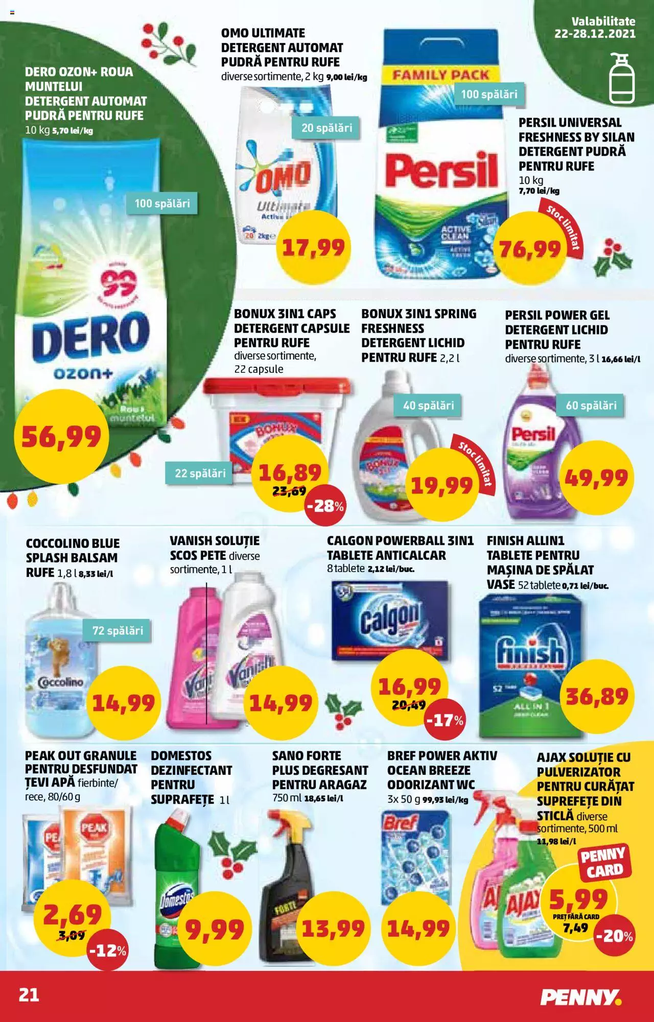 Catalog PENNY Market 22 - 28 Decembrie 2021 | Pagina 21