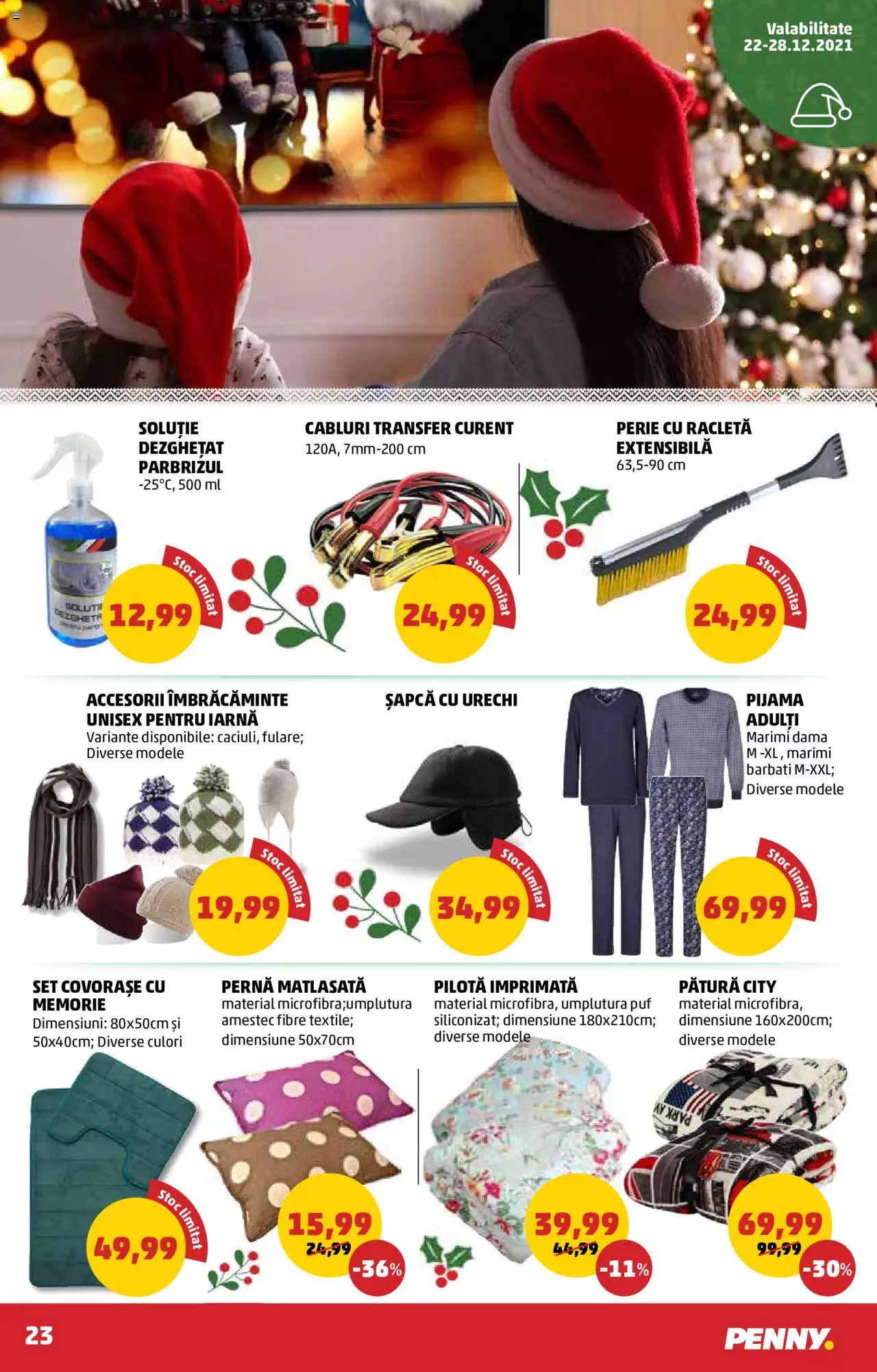 Catalog PENNY Market 22 - 28 Decembrie 2021 | Pagina 23