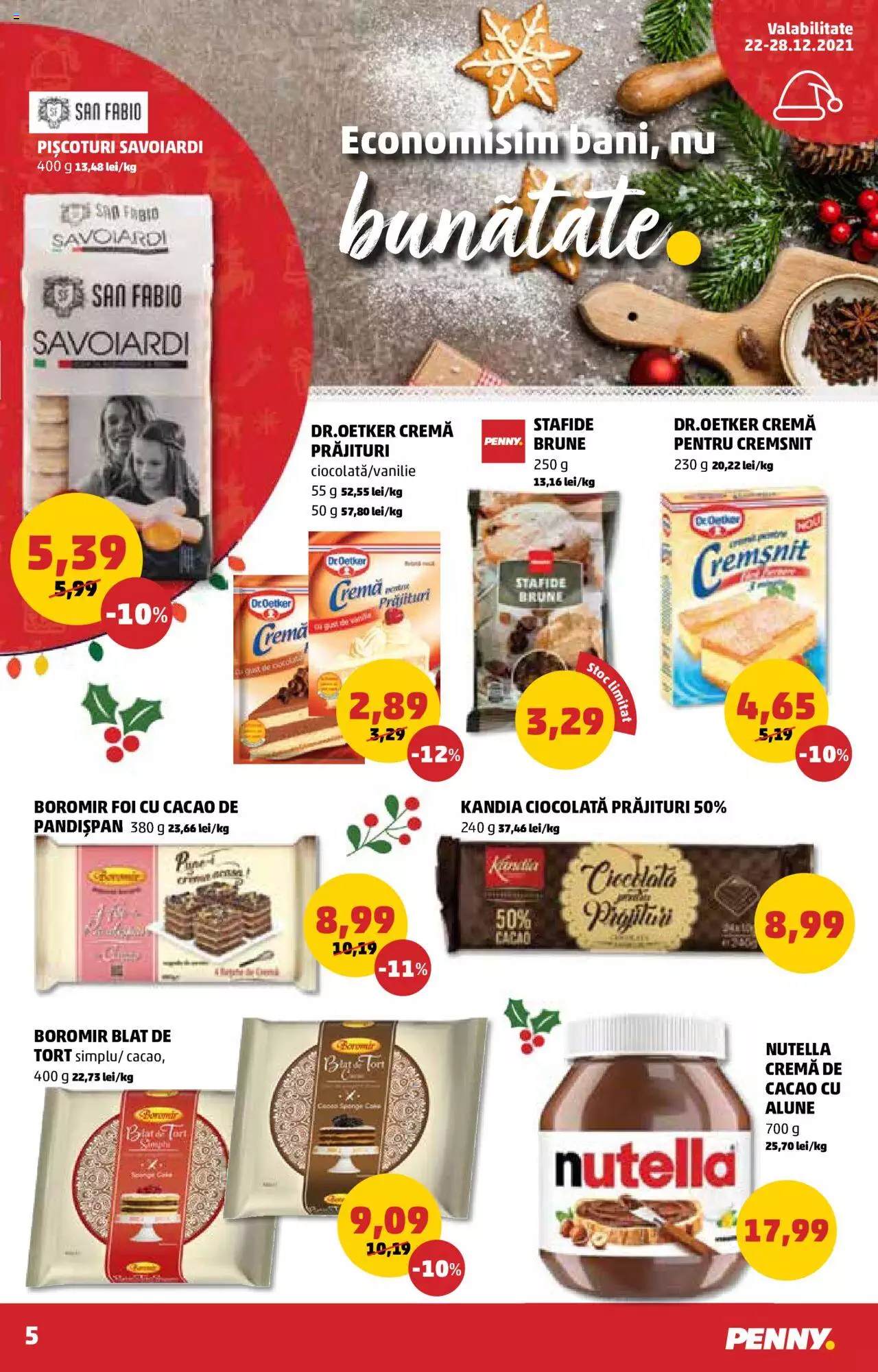 Catalog PENNY Market 22 - 28 Decembrie 2021 | Pagina 5