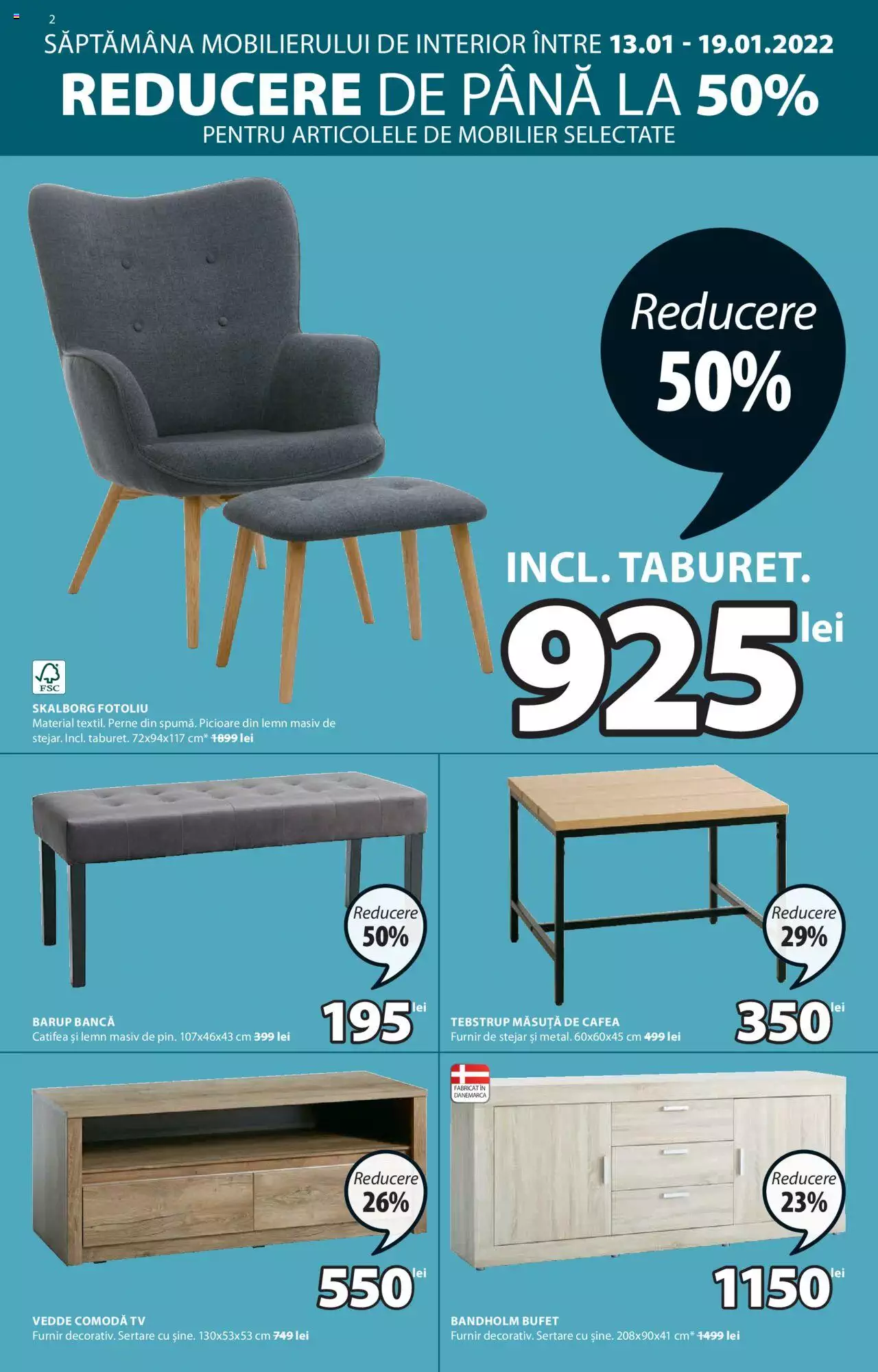 Catalog JYSK 13 Ianuarie - 9 Februarie 2022 | Pagina 2