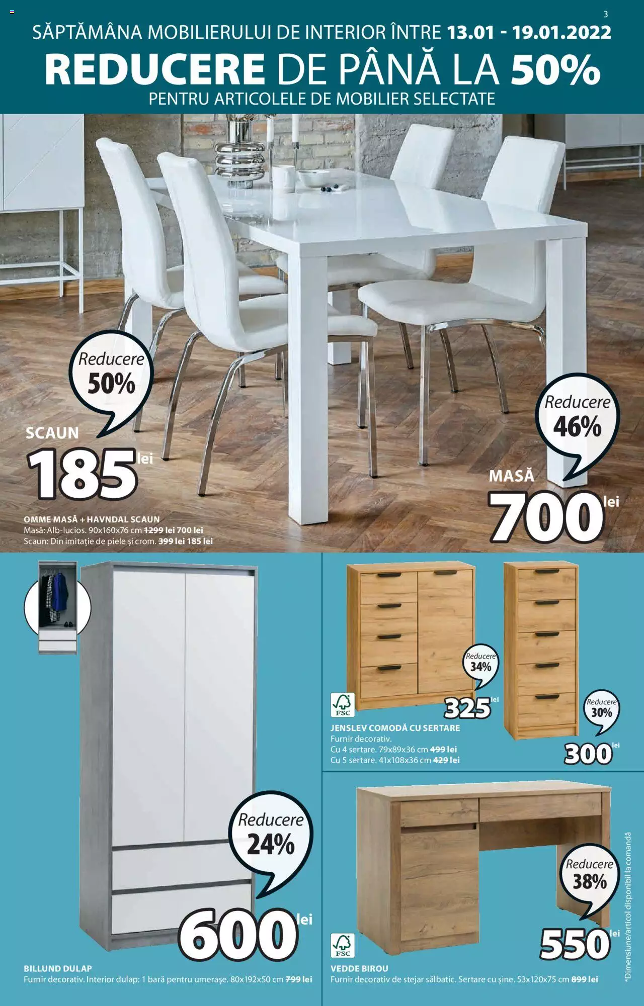 Catalog JYSK 13 Ianuarie - 9 Februarie 2022 | Pagina 3