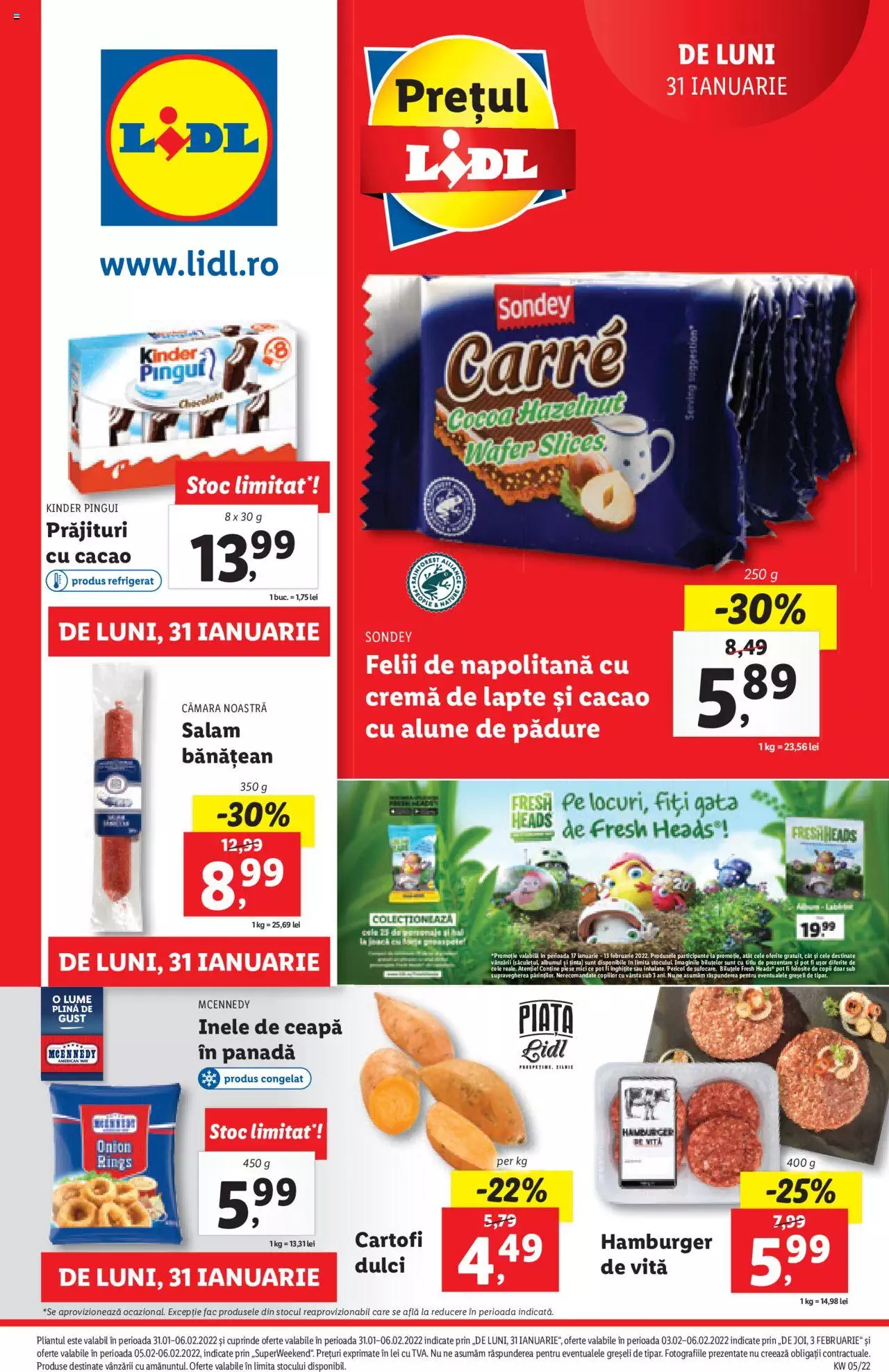 Catalog LIDL 31 Ianuarie - 6 Februarie 2022 | Pagina 1