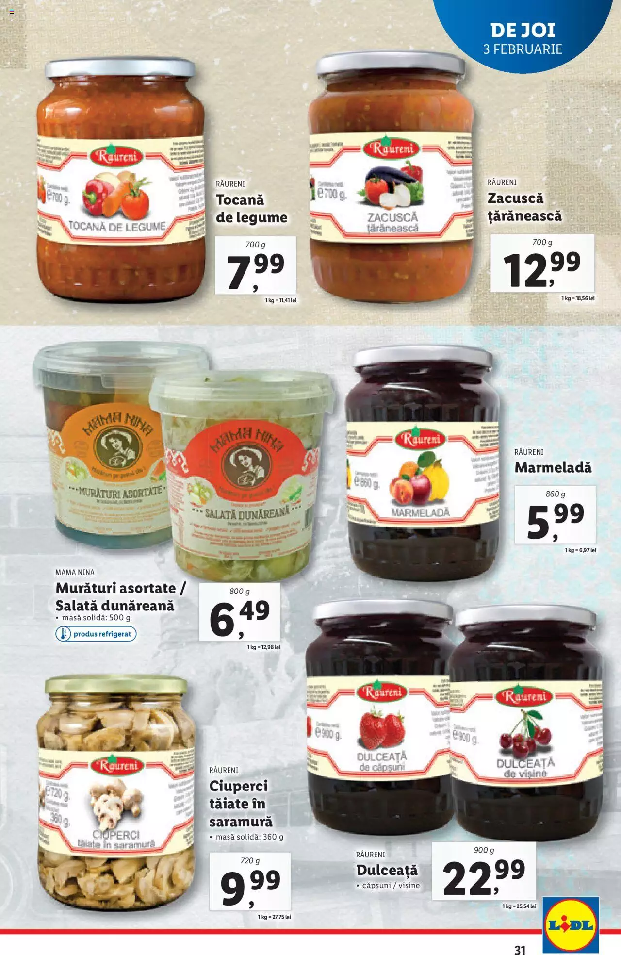 Catalog LIDL 31 Ianuarie - 6 Februarie 2022 | Pagina 31