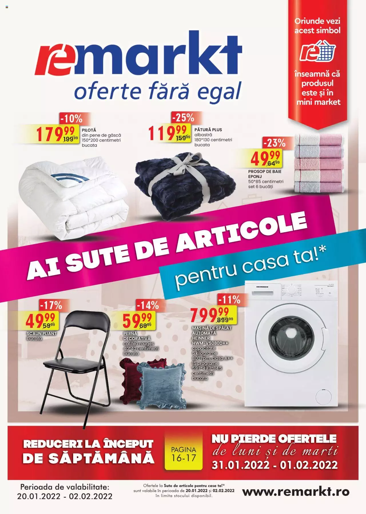 Catalog Remarkt 20 Ianuarie - 2 Februarie 2022 | Pagina 1