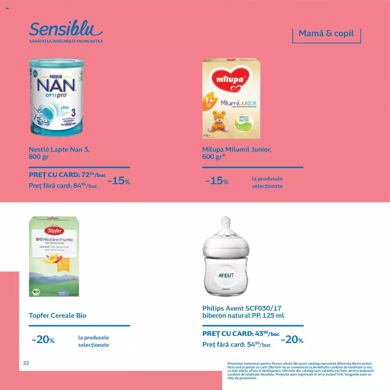 Catalog Sensiblu 1 Ianuarie - 28 Februarie 2022 | Pagina 22