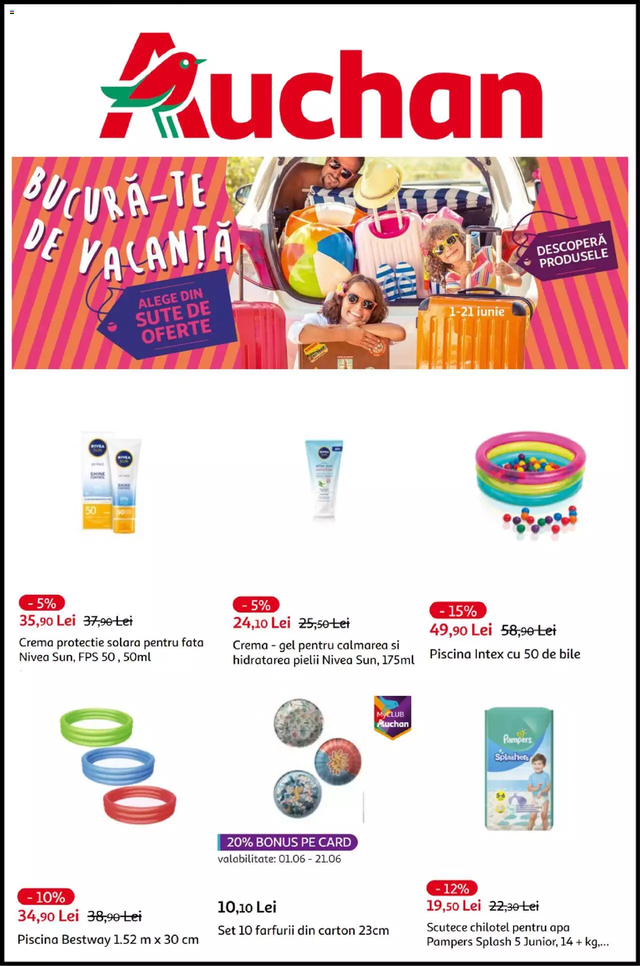 Catalog Auchan 1 - 30 Iunie 2022 | Pagina 1